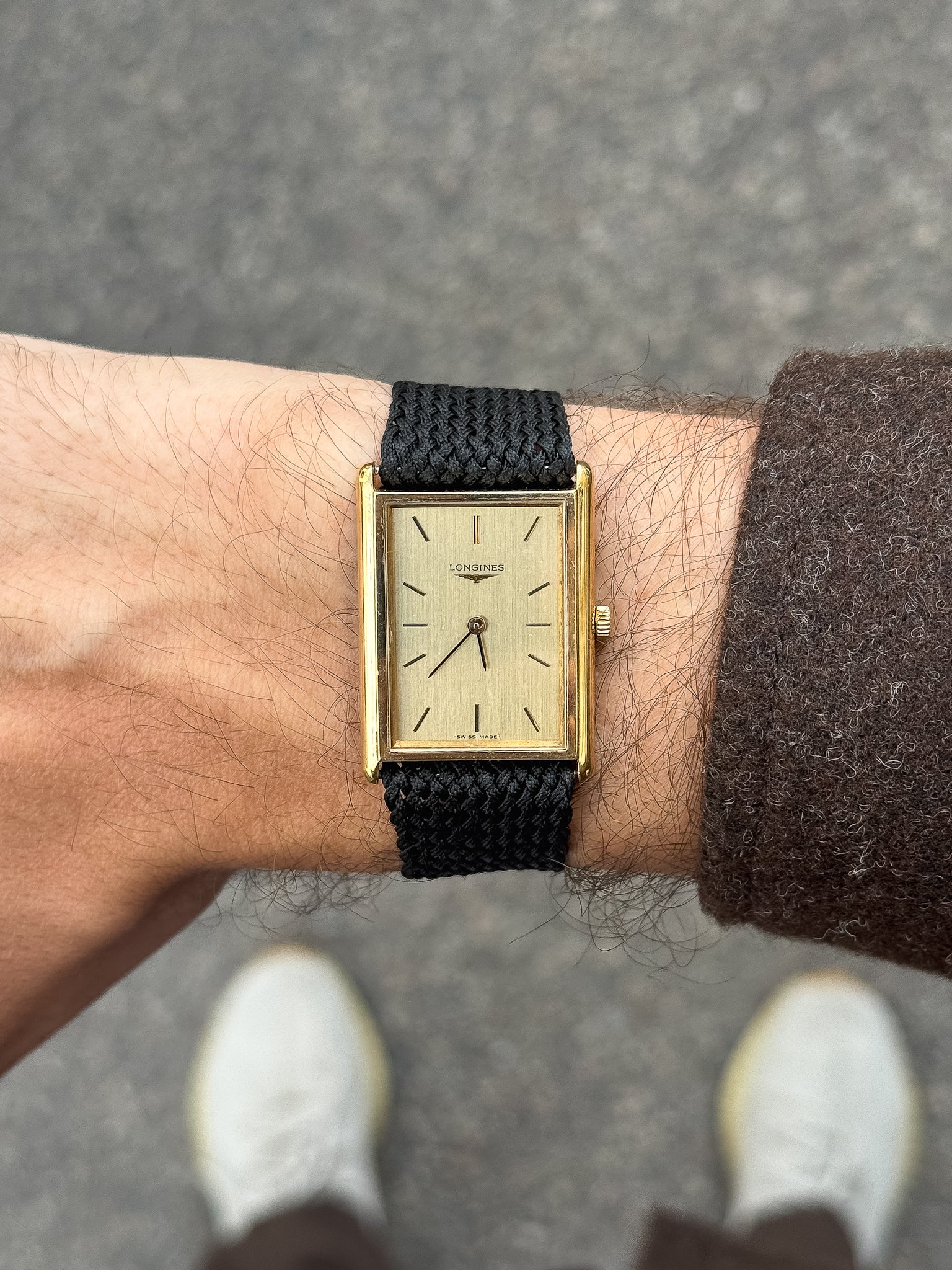 Longines - Tank XL Plaqué or - 1980s - Atelier Victor Paris - Vintage Watch Shop Dubai