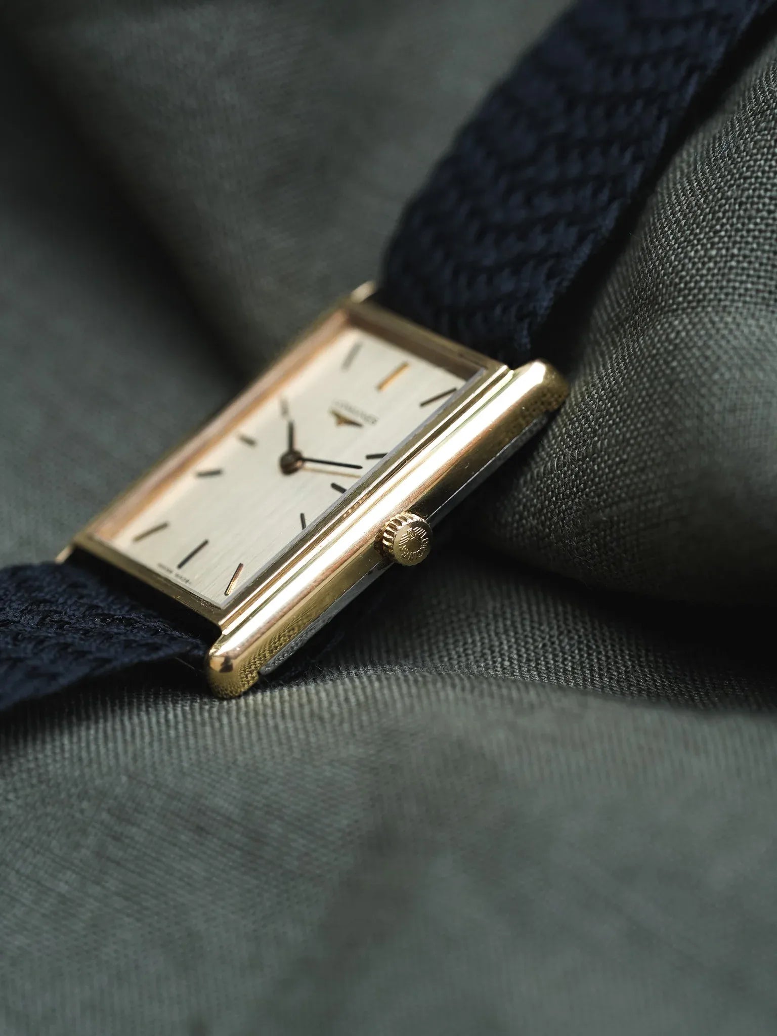 Longines - Tank XL Plaqué or - 1980s - Atelier Victor - Vintage  Shop