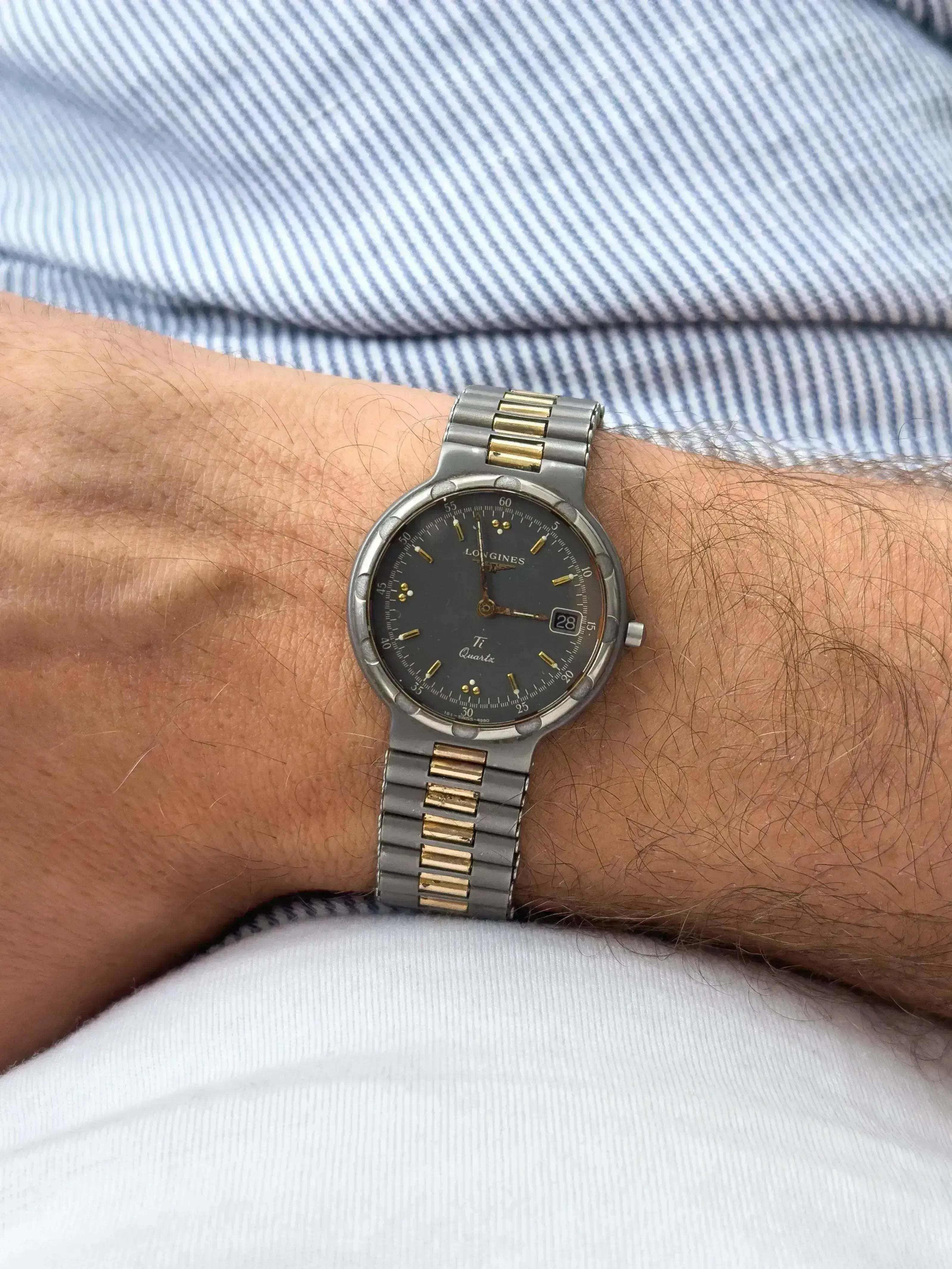 Longines Conquest Titanium Quartz - Vintage | Ti VHP Watch 