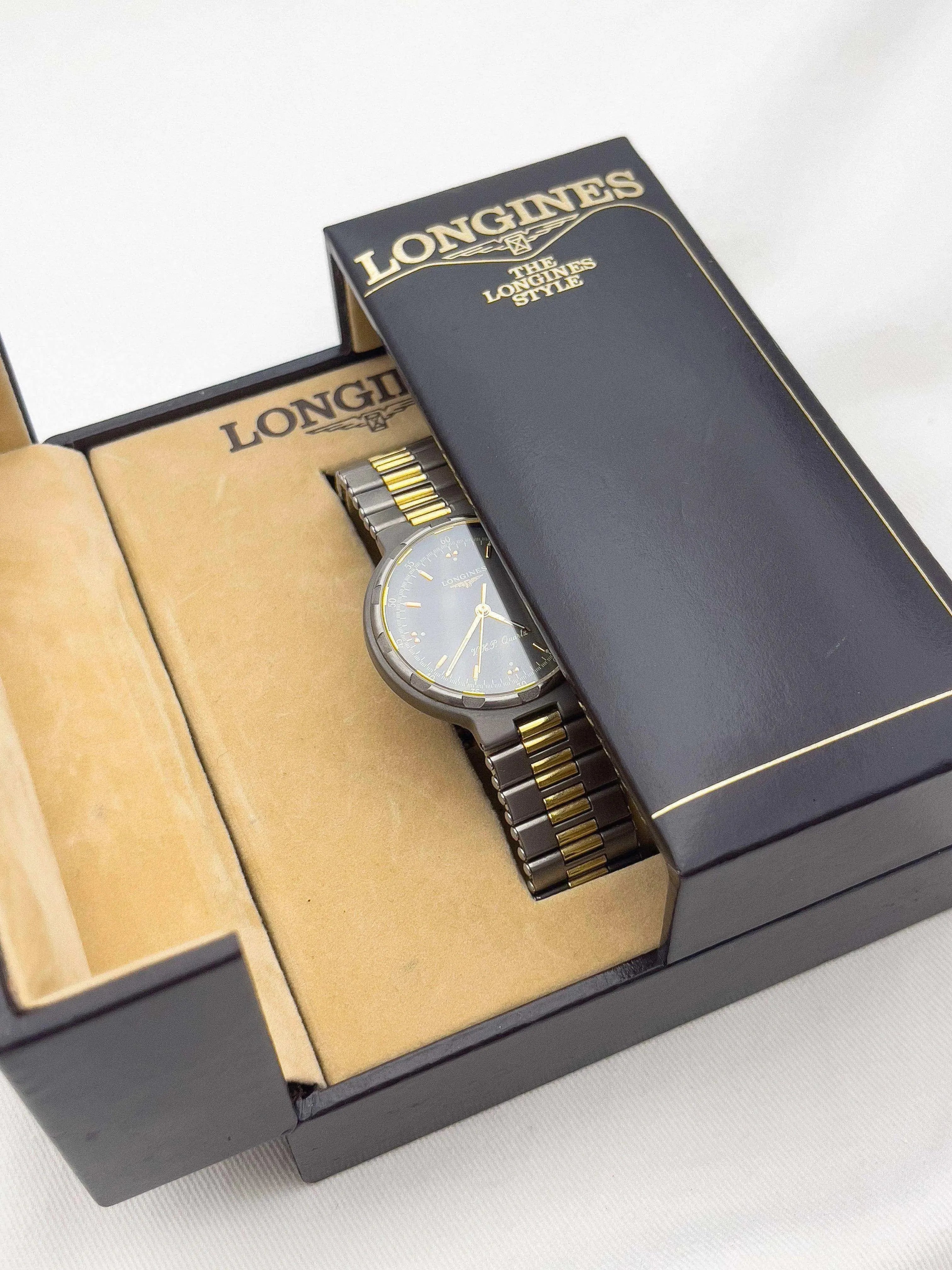Longines - Titanium Conquest XL + BOX - 1980's - Atelier Victor Paris - Vintage Watch Shop Dubai