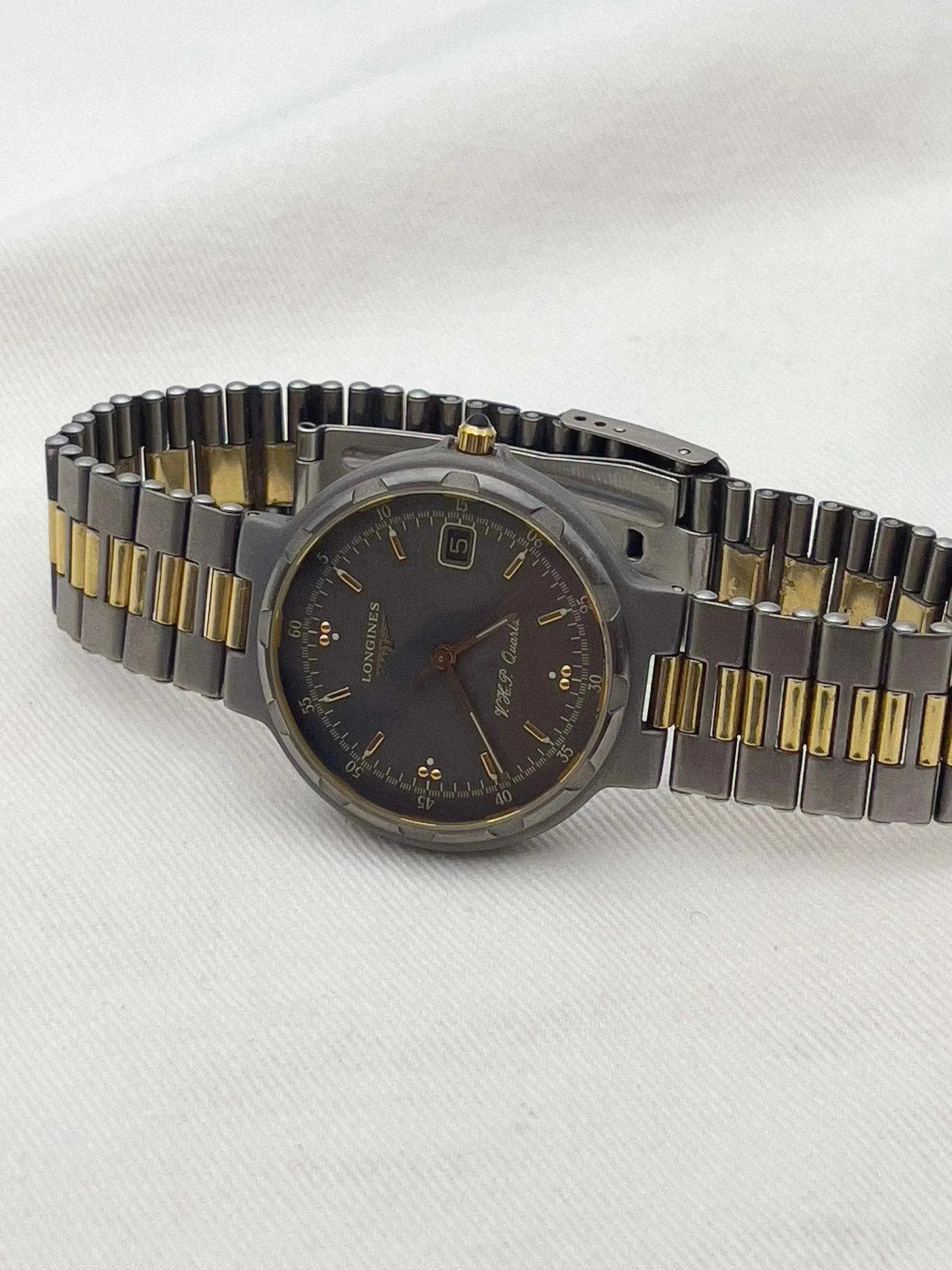 Longines - Titanium Conquest XL + BOX - 1980's - Atelier Victor Paris - Vintage Watch Shop Dubai