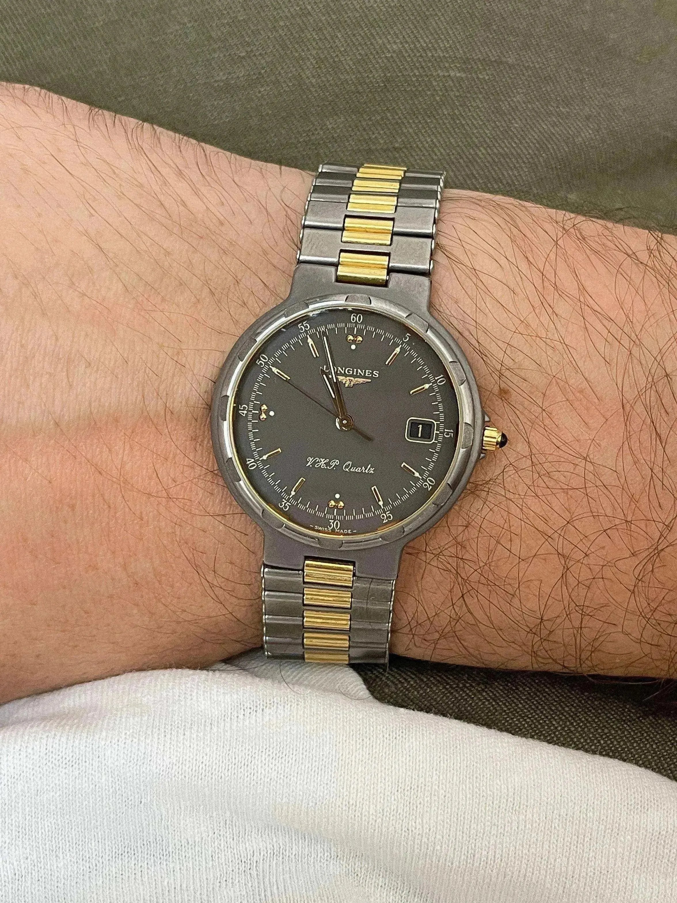 Longines - Titanium Conquest XL + BOX - 1980's - Atelier Victor Paris - Vintage Watch Shop Dubai