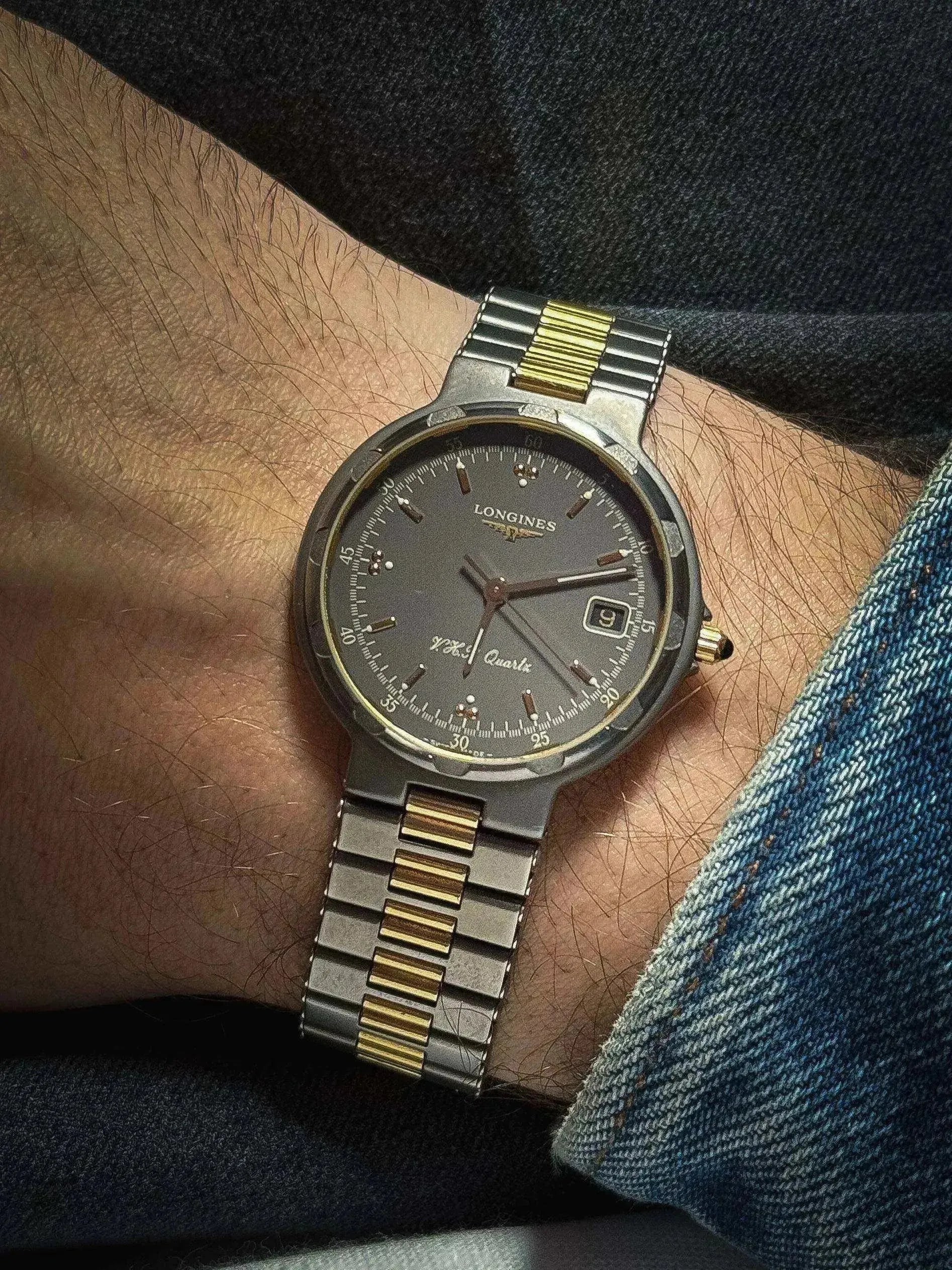 Longines - Titanium Conquest XL + BOX - 1980's - Atelier Victor Paris - Vintage Watch Shop Dubai