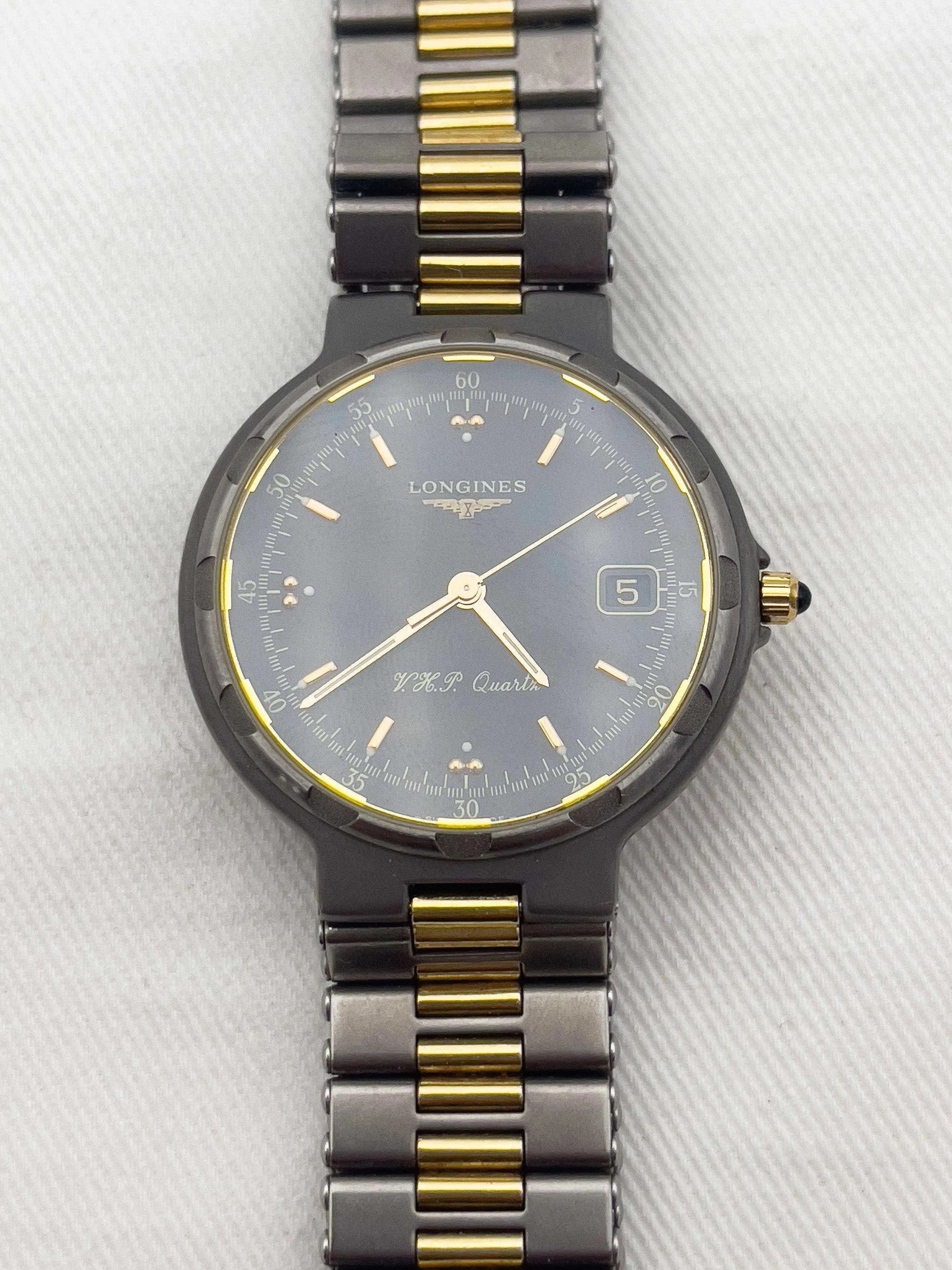 Longines - Titanium Conquest XL + BOX - 1980's - Atelier Victor Paris - Vintage Watch Shop Dubai
