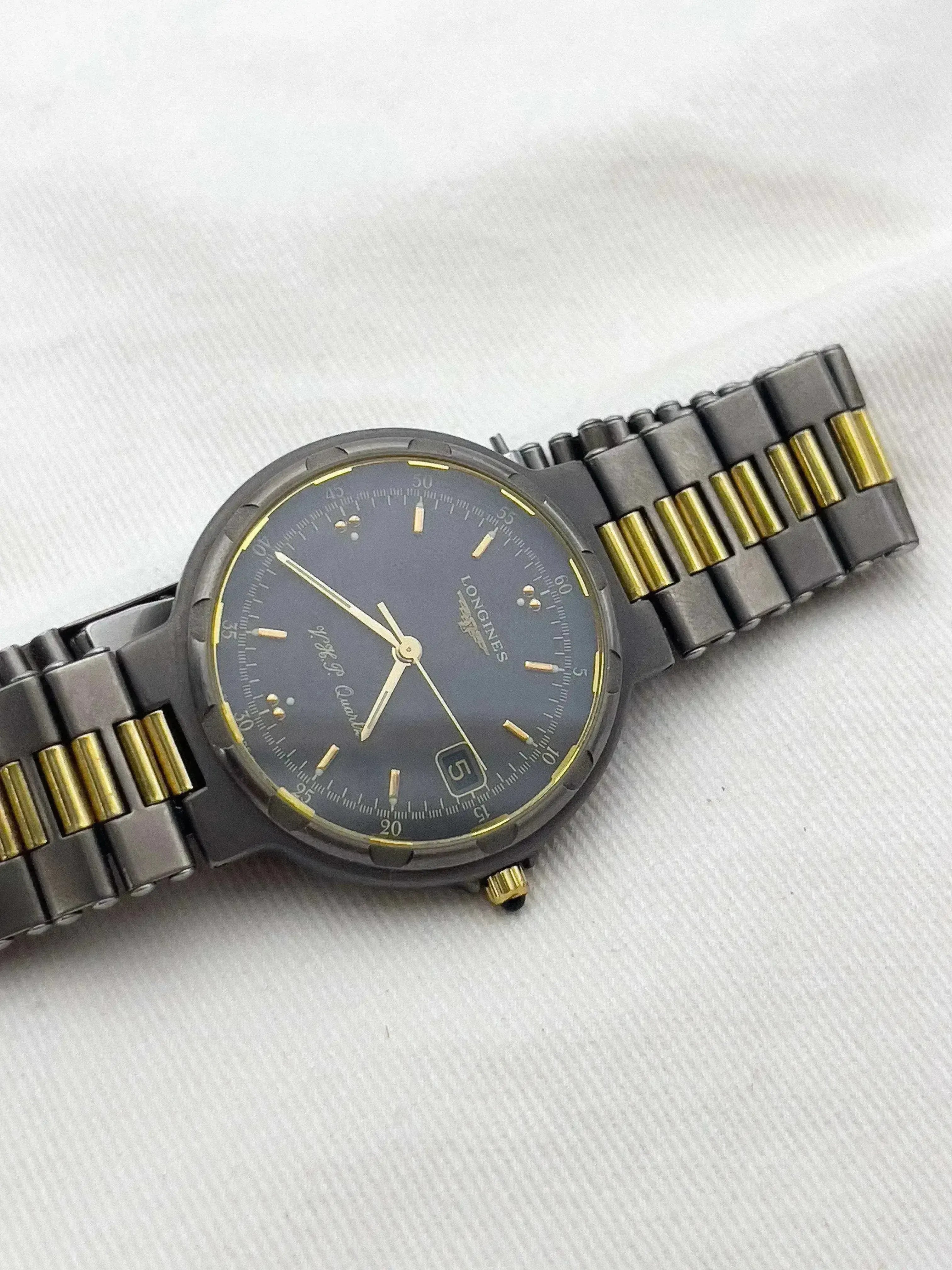 Longines - Titanium Conquest XL + BOX - 1980s - Atelier Victor