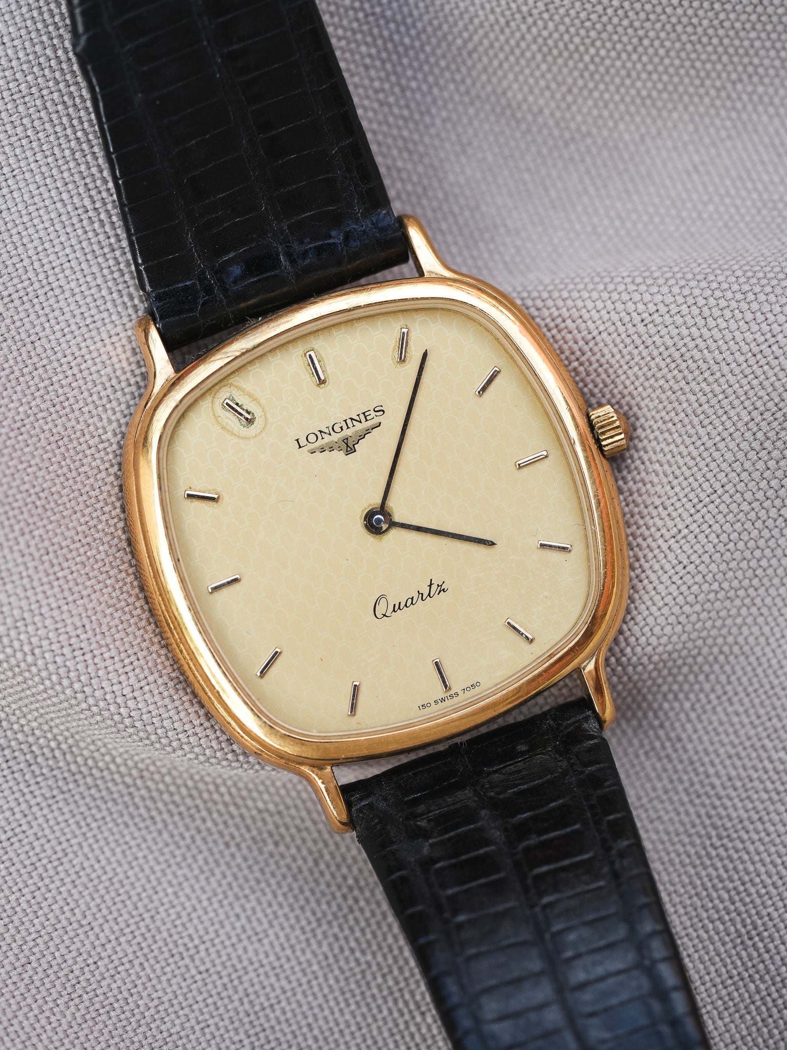 Longines - TV Or Écailles - 1980s - Atelier Victor Paris - Vintage Watch Shop Dubai