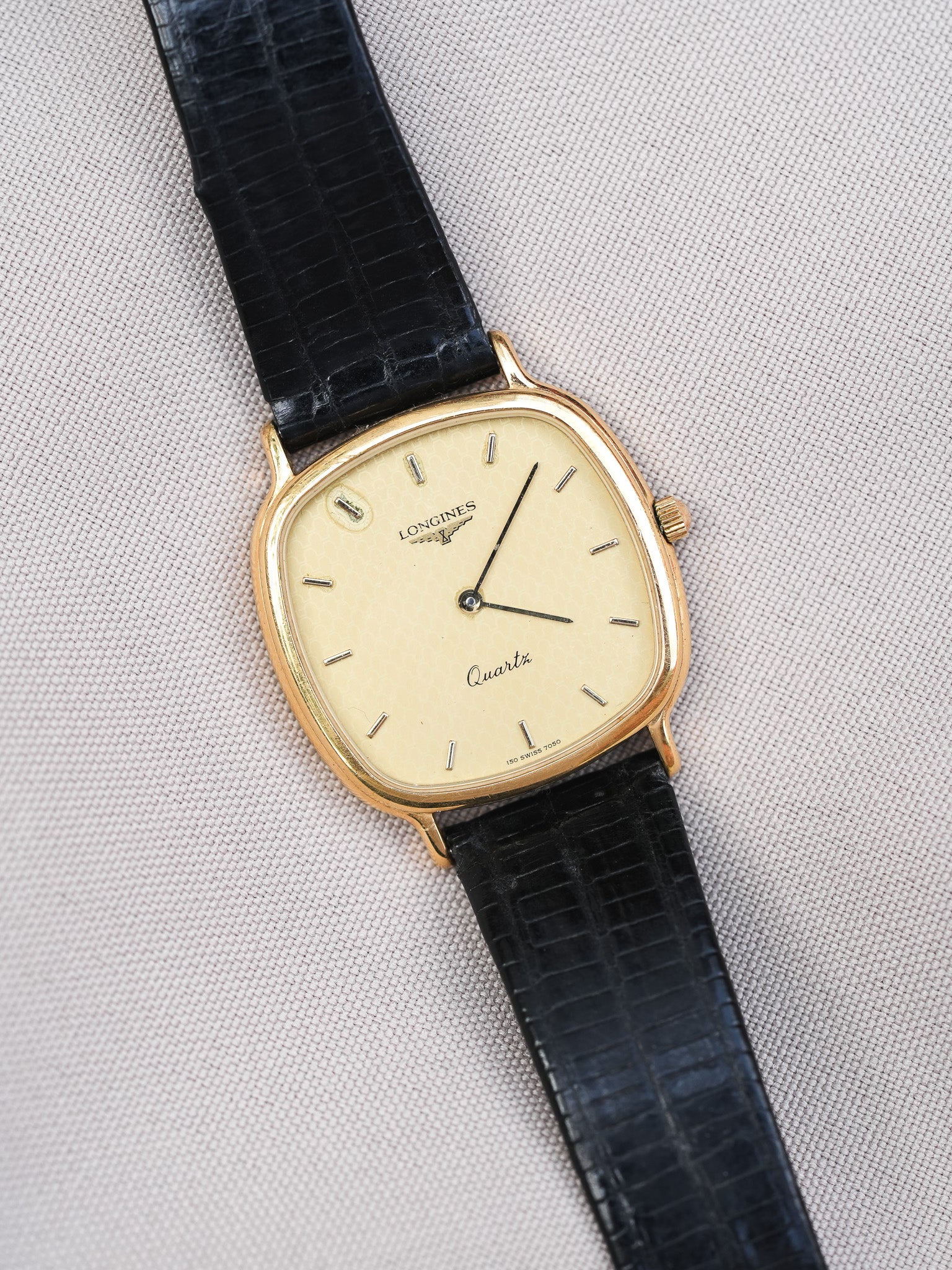 Longines - TV Or Écailles - 1980s - Atelier Victor Paris - Vintage Watch Shop Dubai