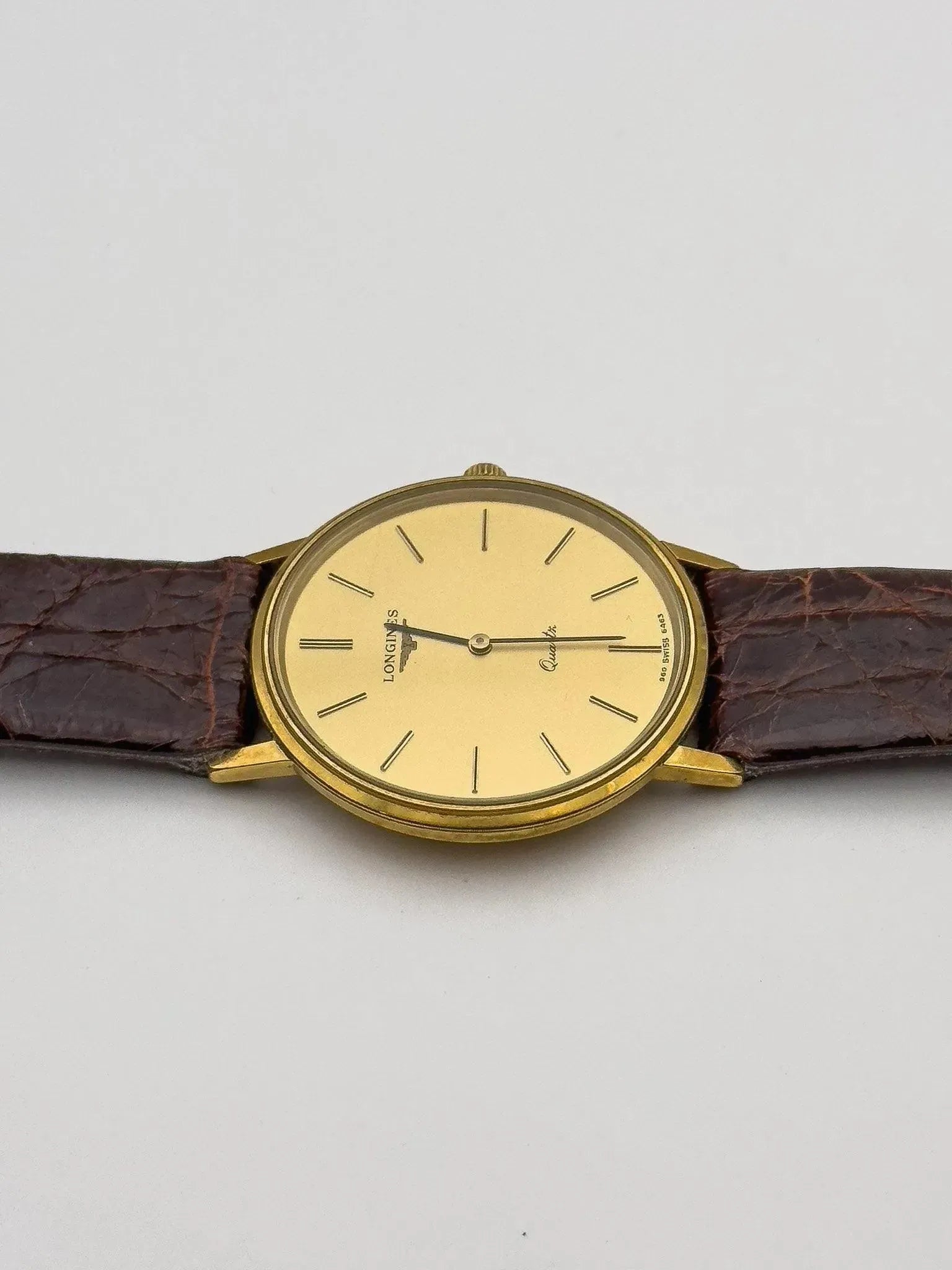 Longines - Ultra Plate Plaqué Or Quartz - 1980s - Atelier Victor