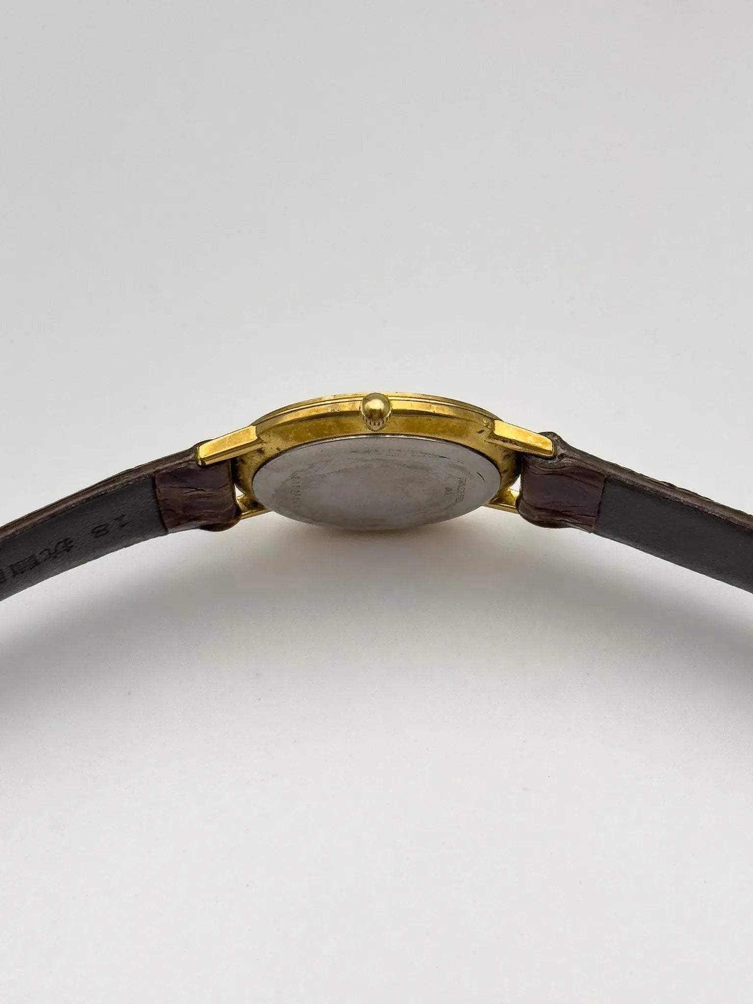 Longines - Ultra Plate Plaqué Or Quartz - 1980s - Atelier Victor Paris - Vintage Watch Shop Dubai