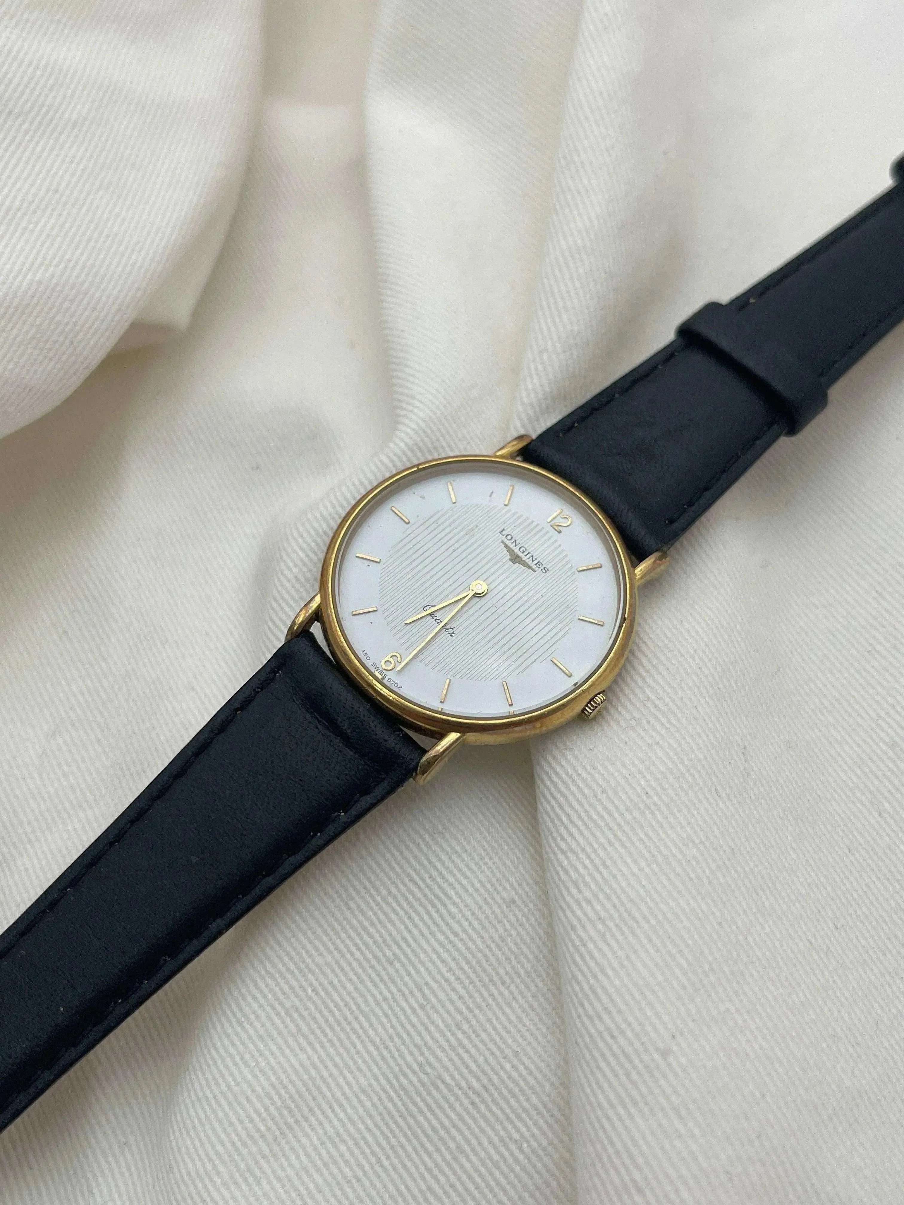 Longines - White Dial - 1980's - Atelier Victor - Vintage  Shop