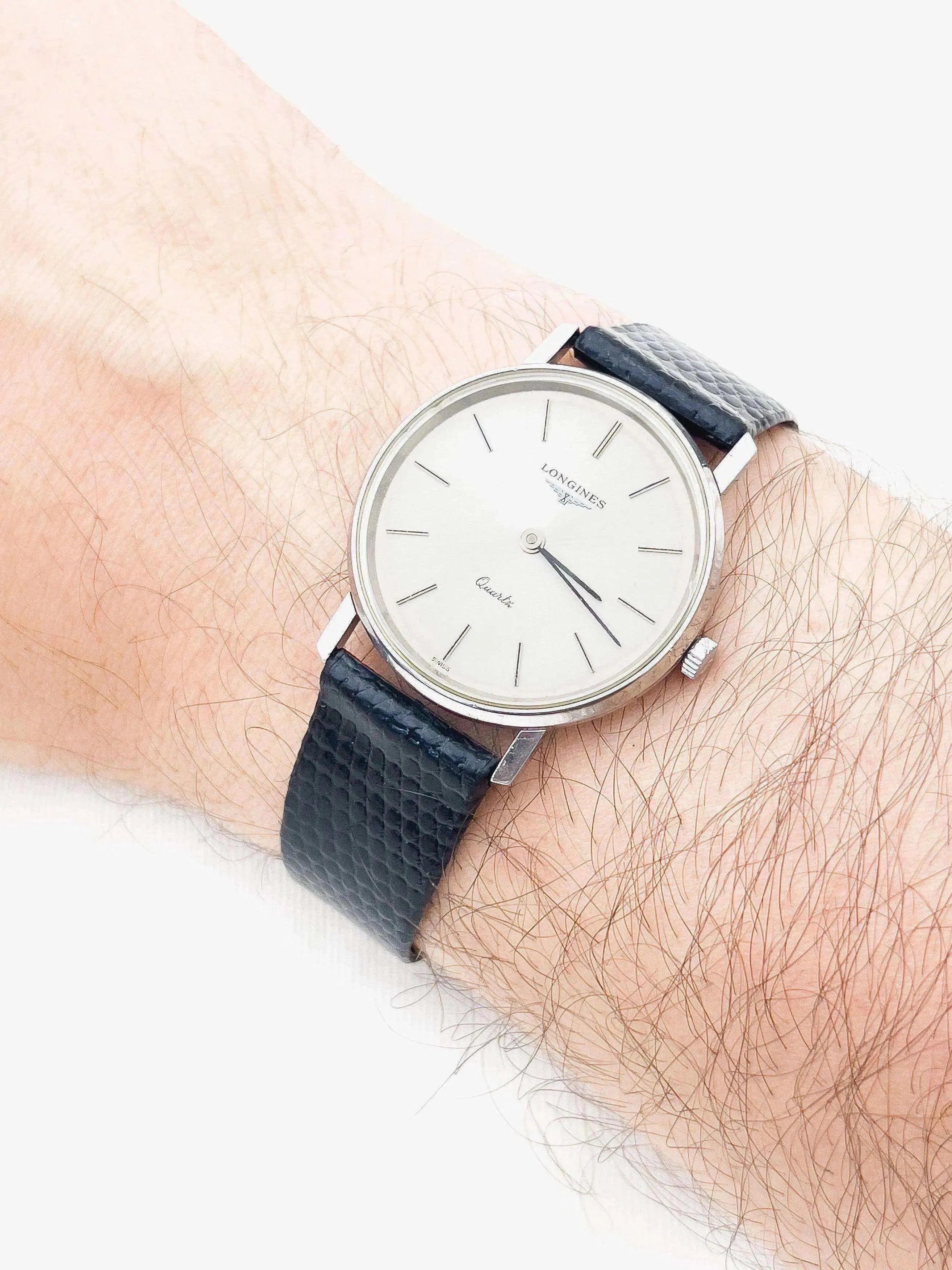 Longines - Yasuhiro Acier Index Baton - 1981 - Atelier Victor Paris - Vintage Watch Shop Dubai