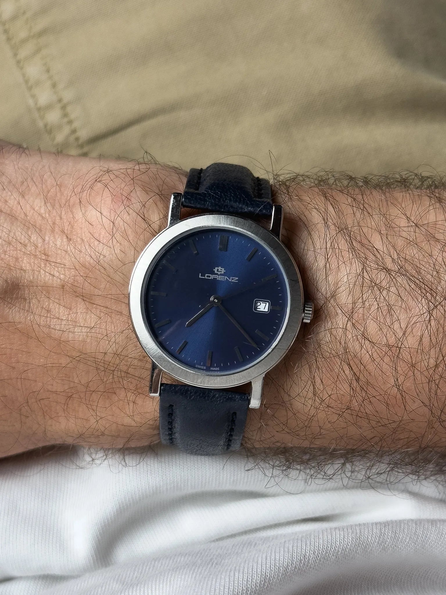 Lorenz - Acier Bleu Nuit - NOS - 2000s - Atelier Victor