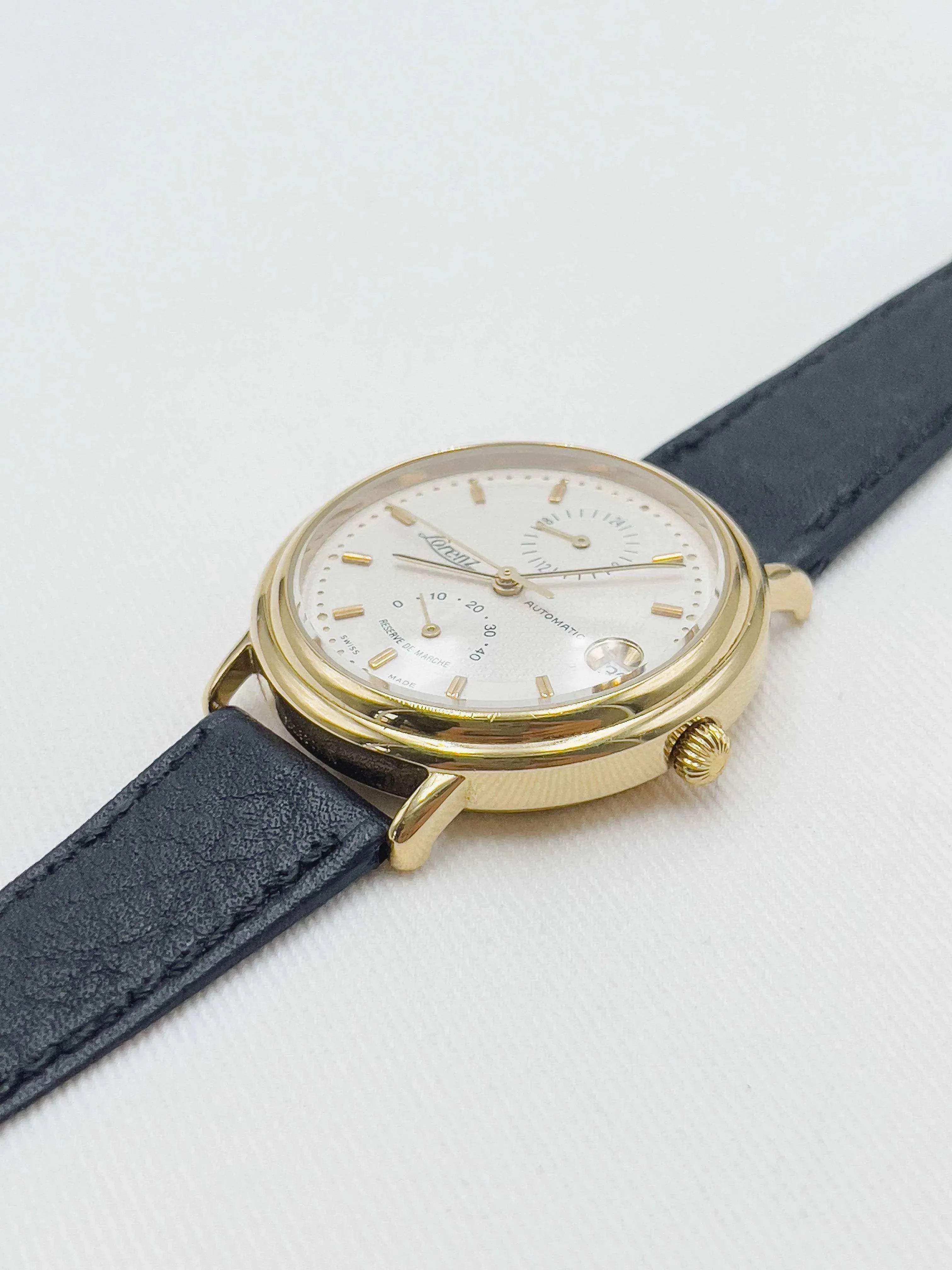 Lorenz - Réserve de marche blanc - 1990s - Atelier Victor Paris - Vintage Watch Shop Dubai