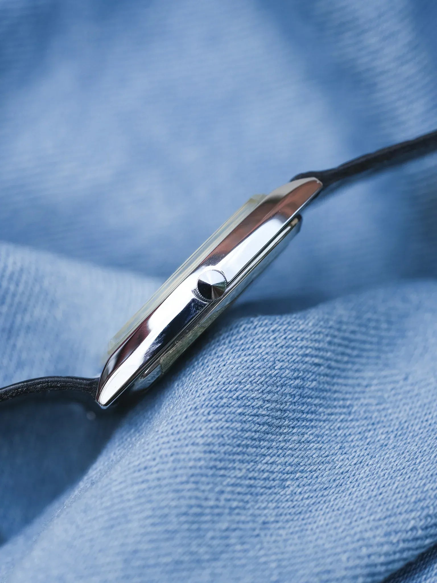 Lorus (Seiko) - Tonneau Cadran acier - NOS - 1980s - Atelier Victor