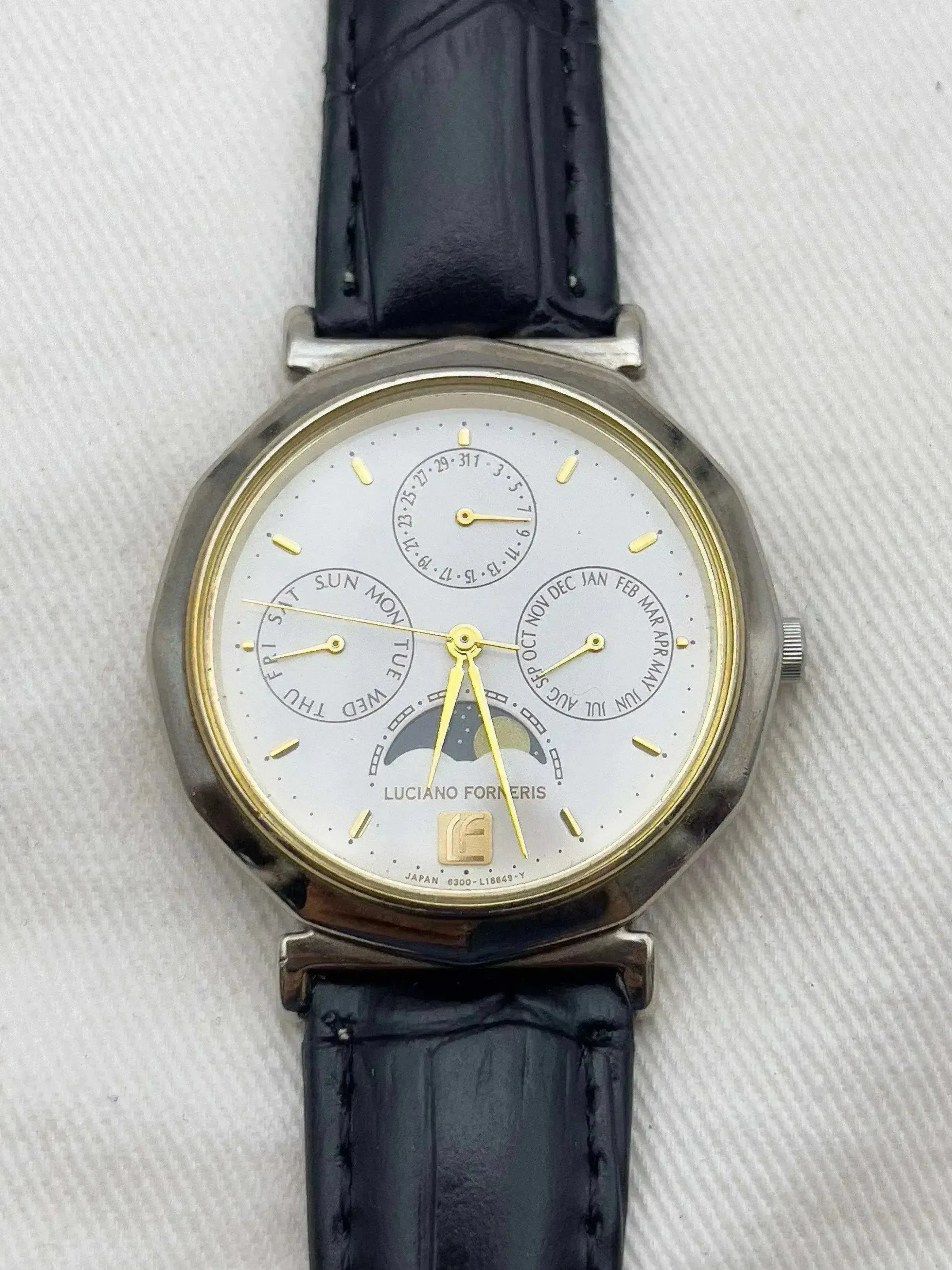 Luciano Forneris by Citizen - Moonphase Triple Calandar - 1980's
