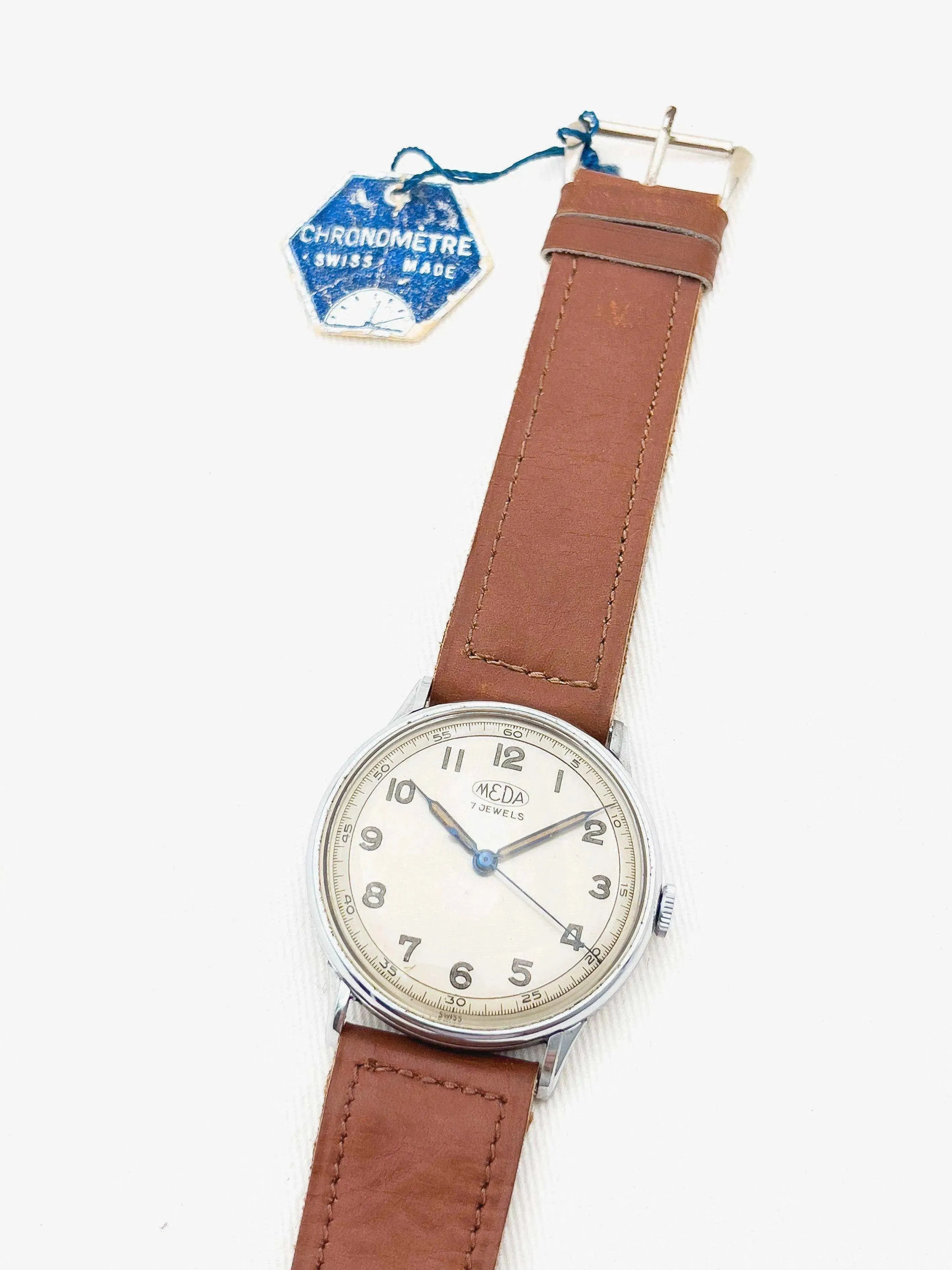 Madena - Oversize Military - 1940’s - Atelier Victor Paris - Vintage Watch Shop Dubai