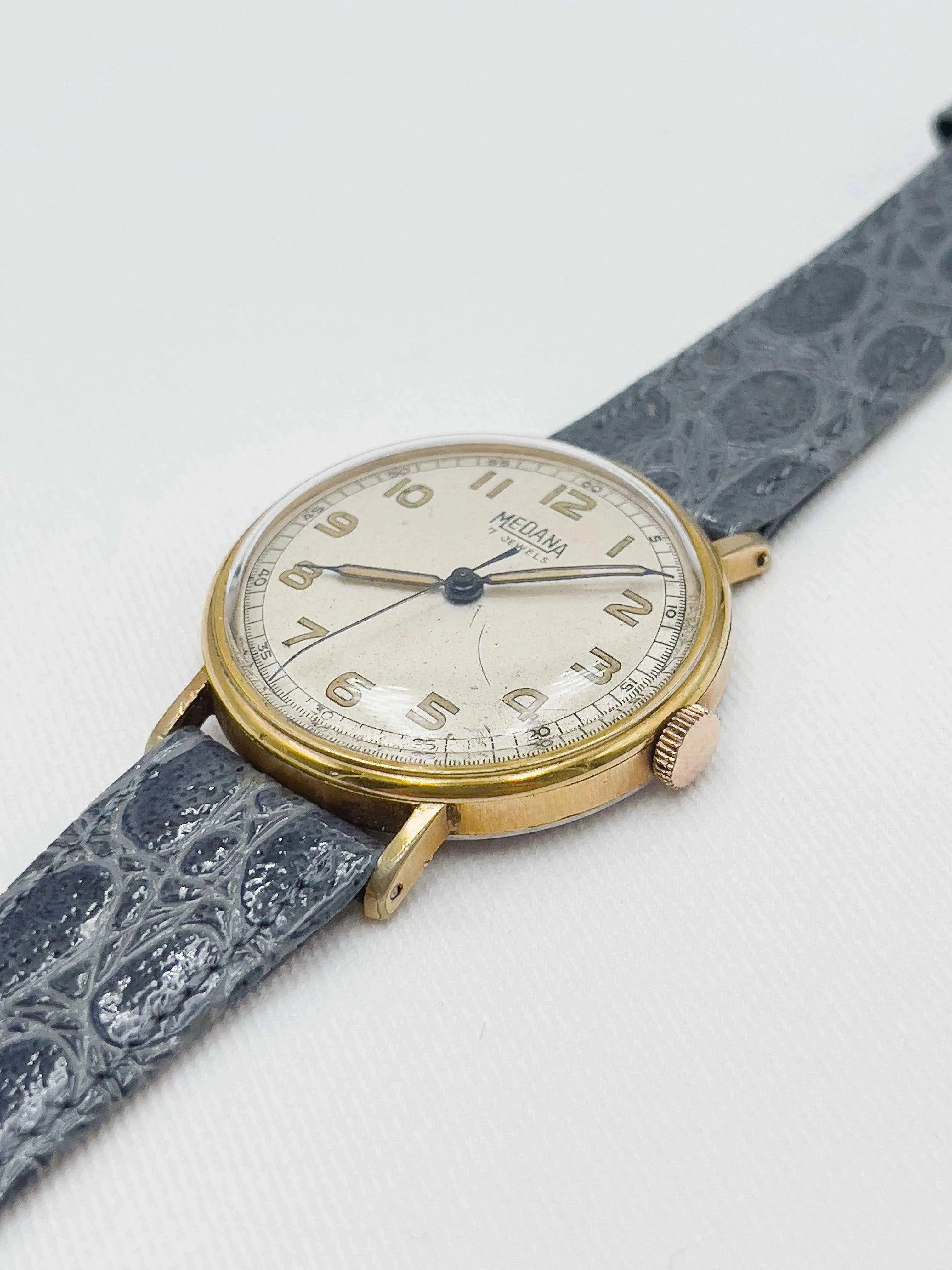 Medana - Military Dial - 1940’s - Atelier Victor Paris - Vintage Watch Shop Dubai