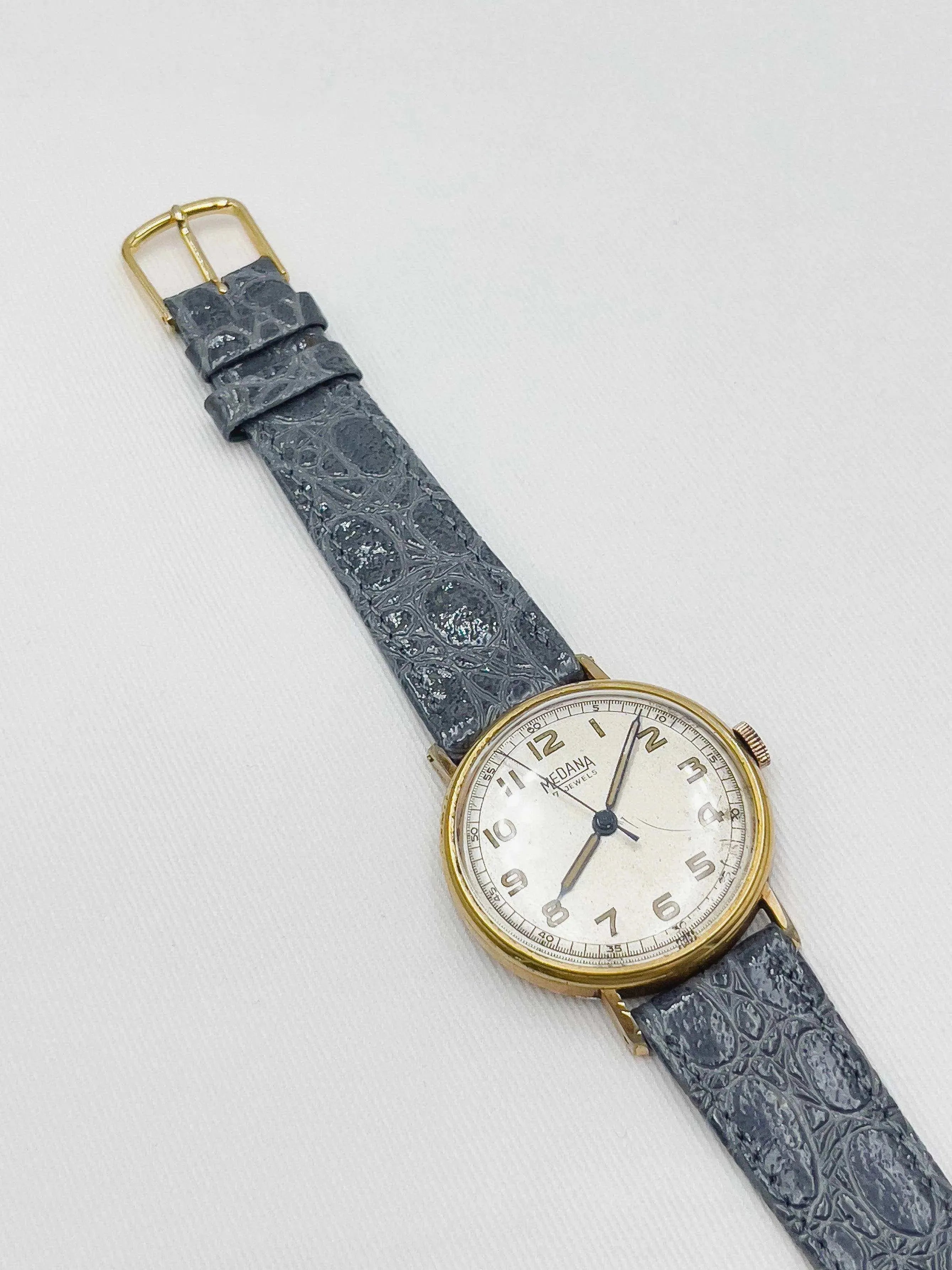 Medana - Military Dial - 1940’s - Atelier Victor Paris - Vintage Watch Shop Dubai