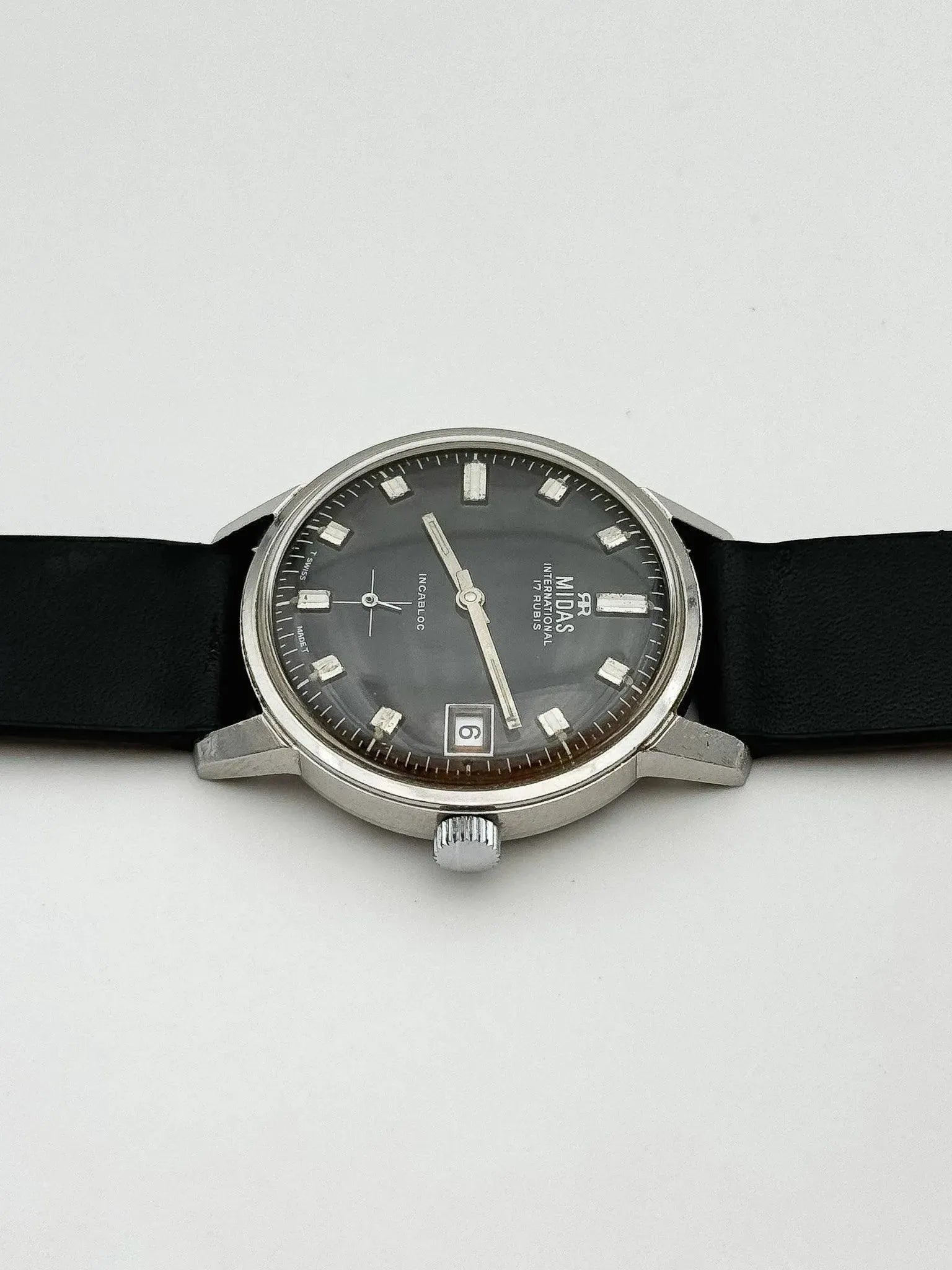 Midas - Black Sub-Seconds - 1970s - Atelier Victor - Vintage  Shop