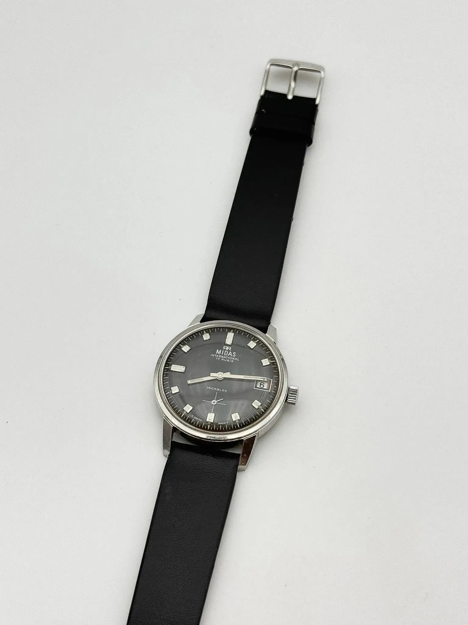 Midas - Black Sub-Seconds - 1970s - Atelier Victor - Vintage  Shop