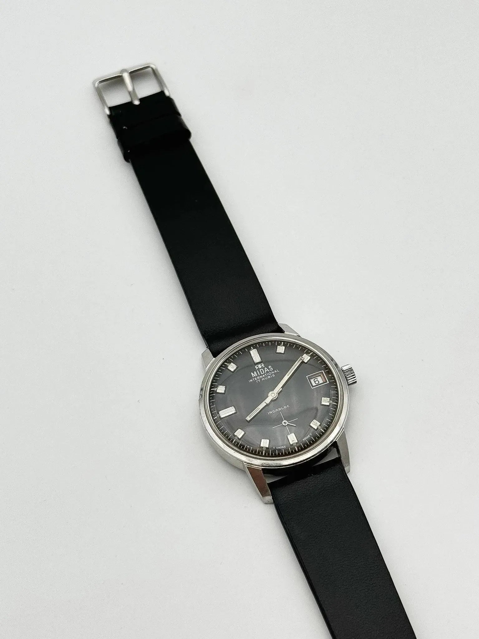 Midas - Black Sub-Seconds - 1970s - Atelier Victor - Vintage  Shop