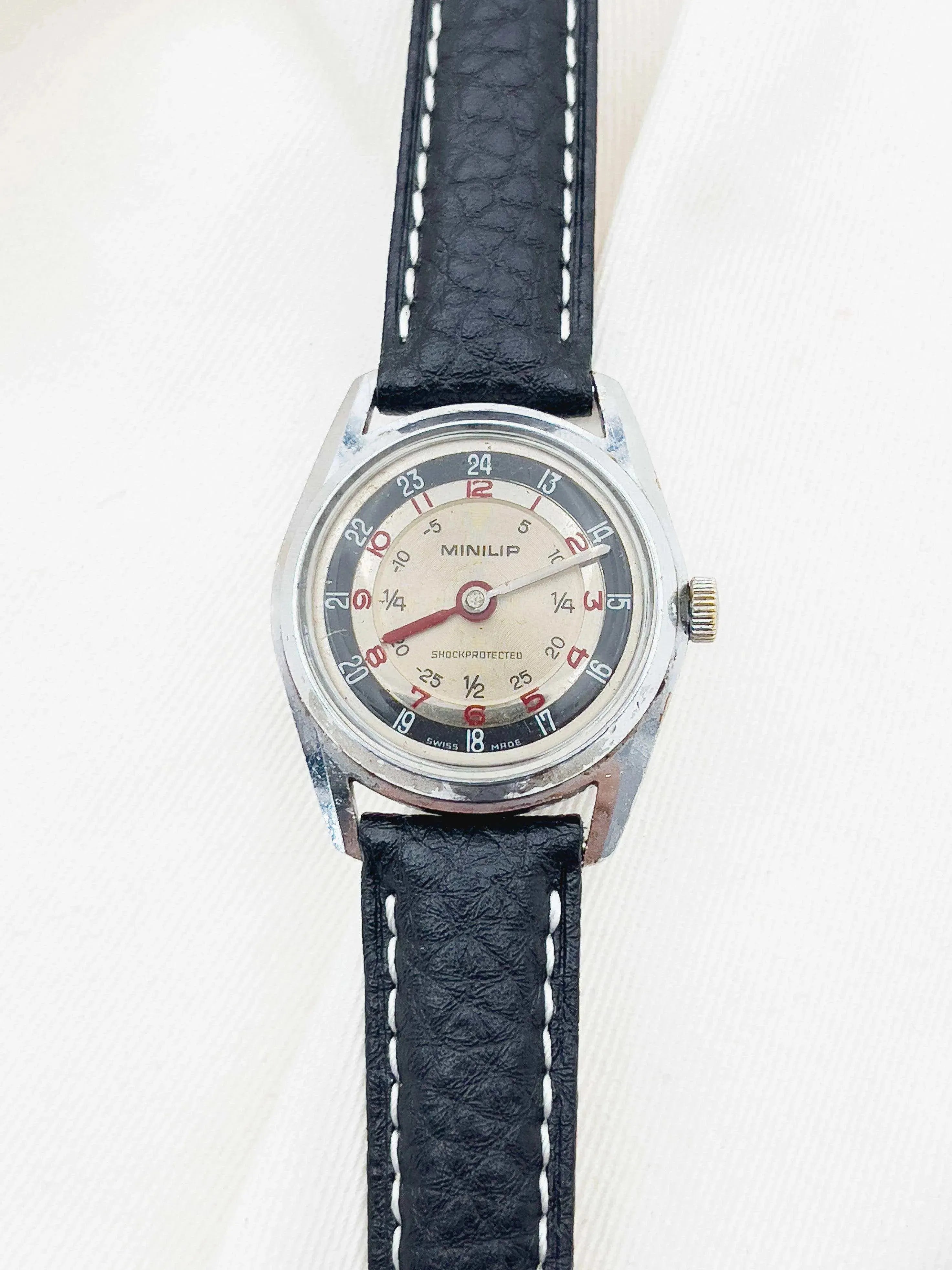 Minilip - Montre éducative Lip - 1969 - Atelier Victor Paris - Vintage Watch Shop Dubai