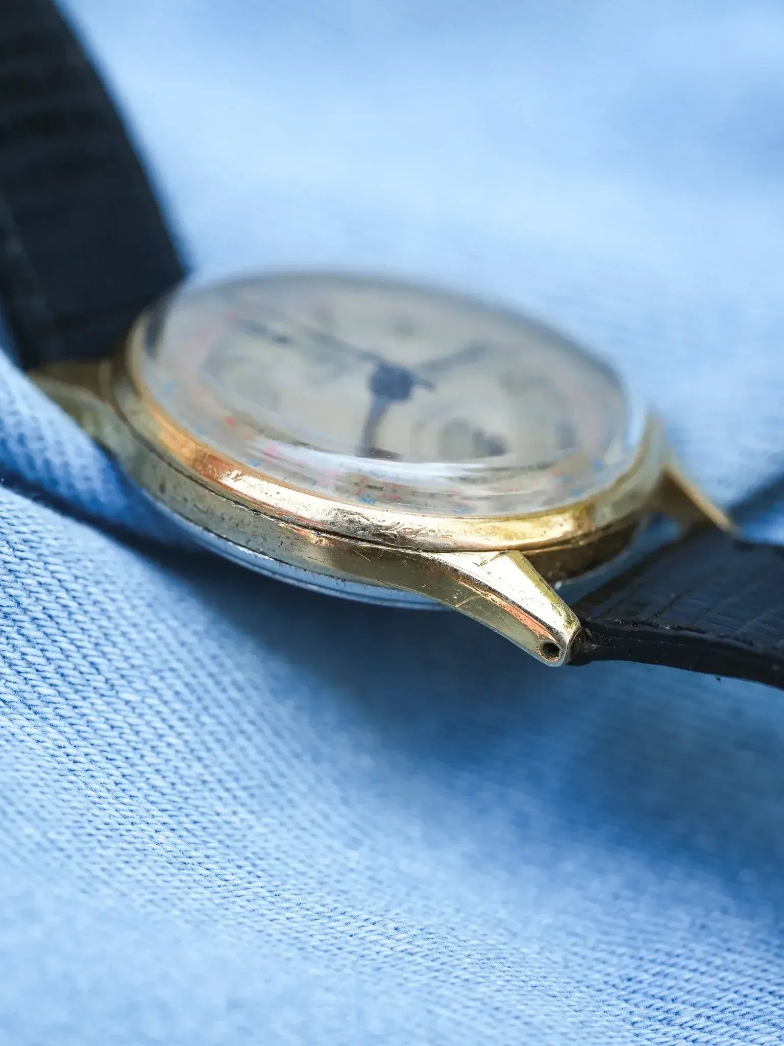 Montre Breitling 178 Vintage - 35mm Plaqué Or Chronographe (Années 1950) - Atelier Victor