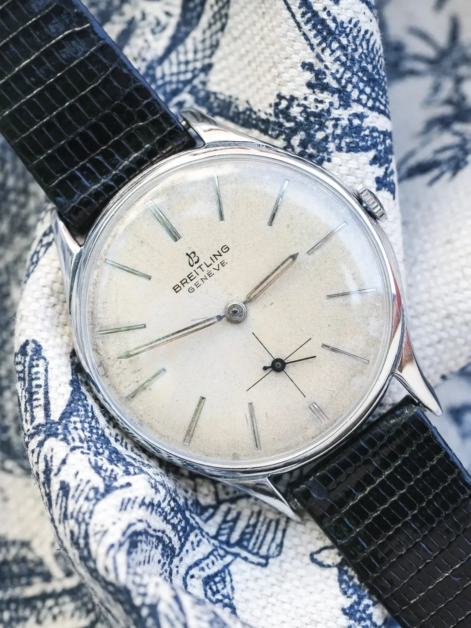 Montre Breitling Calatrava 1904 Vintage - 35mm Acier Petite Seconde (Années 1960) - Atelier Victor