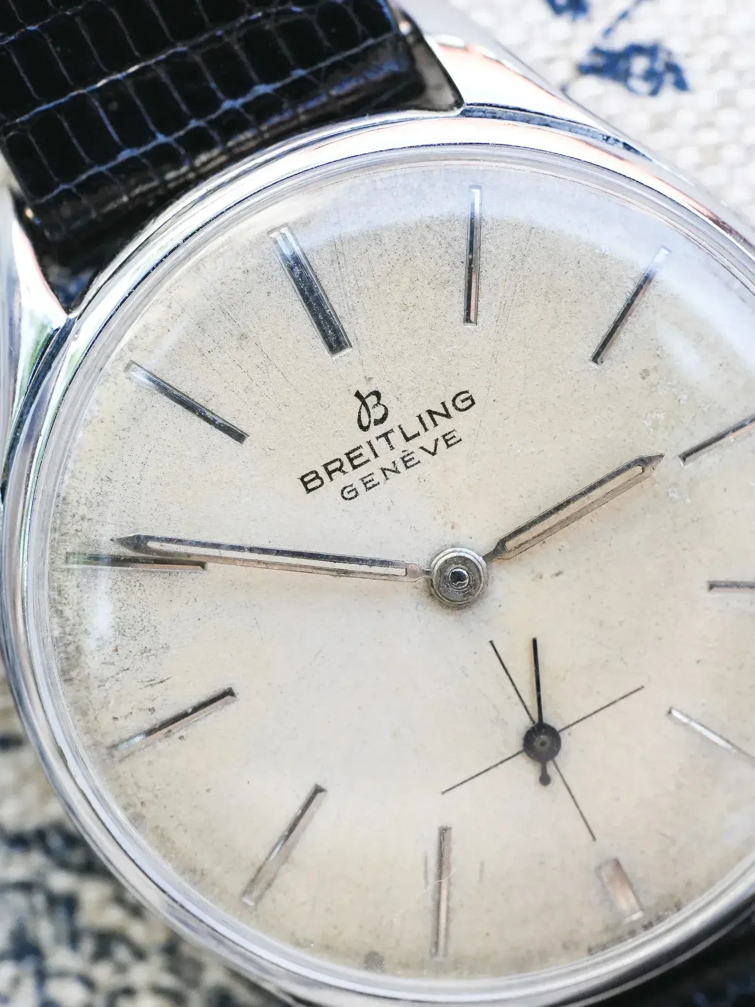 Montre Breitling Calatrava 1904 Vintage - 35mm Acier Petite Seconde (Années 1960) - Atelier Victor