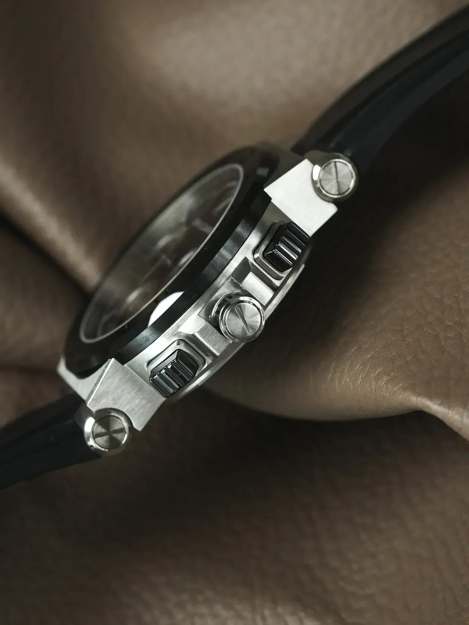 Montre Bvlgari Diagono Chronographe DG37SCCH - Acier Céramique (Années 2000) - Atelier Victor