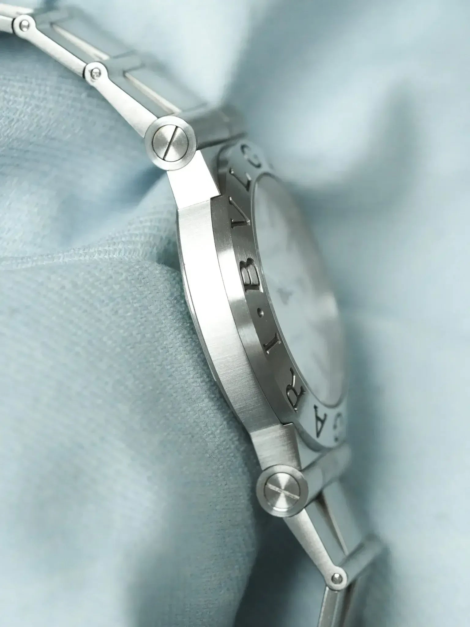 Bvlgari - LCV35S Diagono Automatique Acier Cadran blanc - 2000s - Atelier Victor