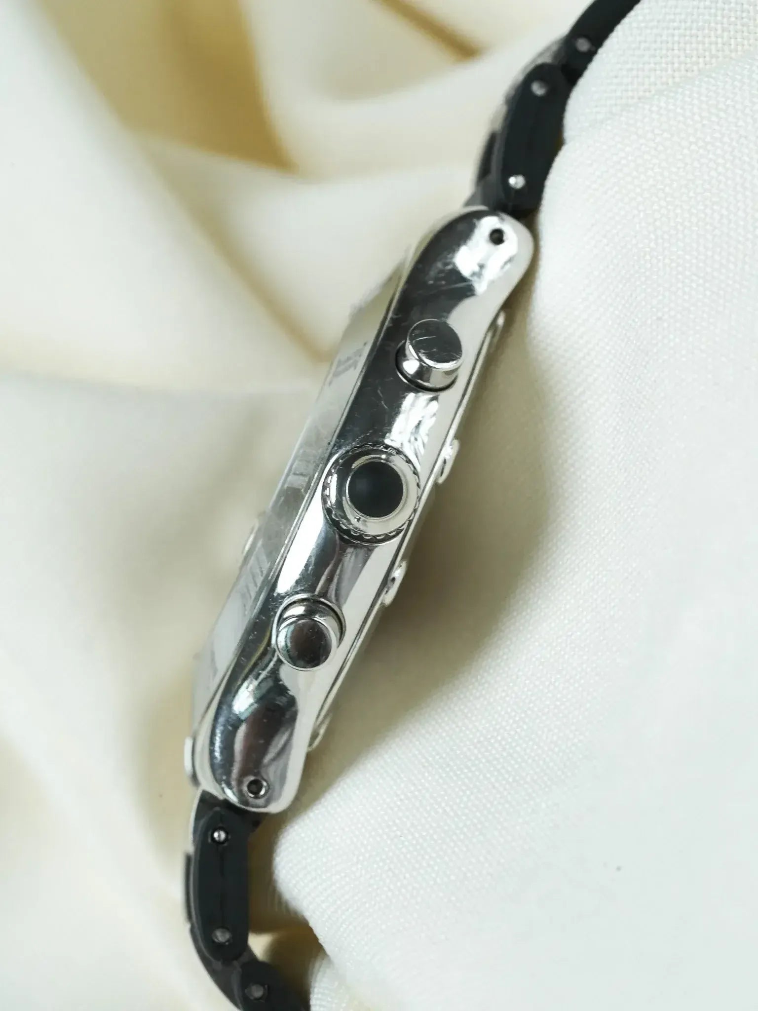 Watch Cartier Must 21 Chronoscaph (2000s) – Ref. 2424 Black & Steel 