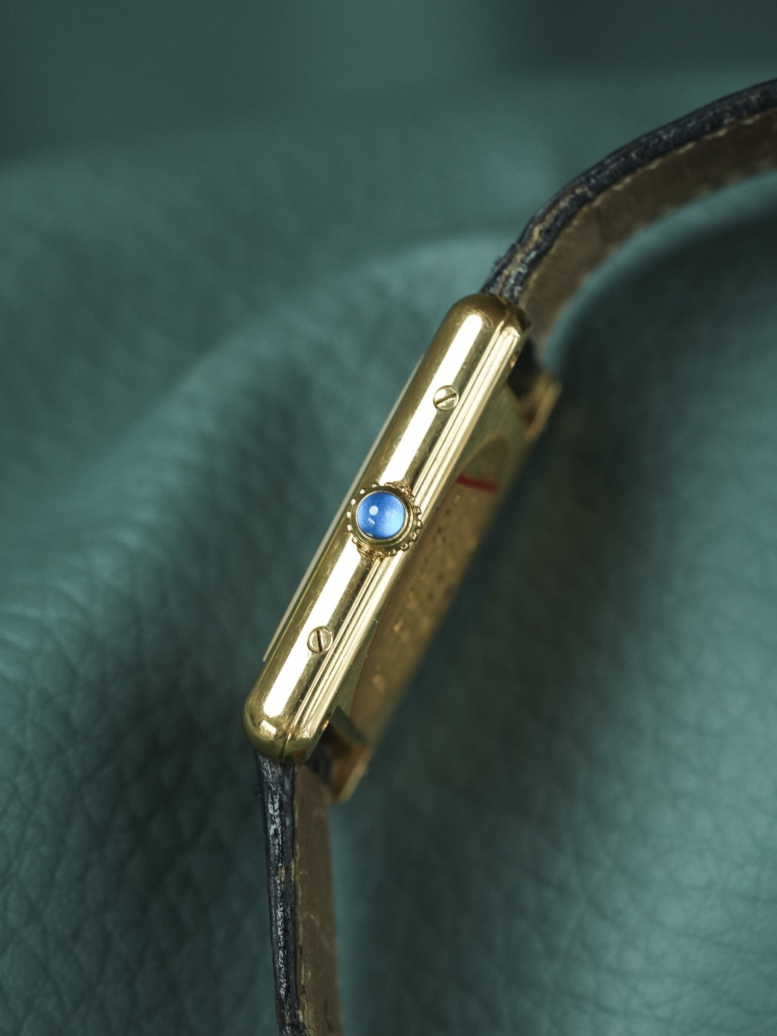 Montre Cartier Must de Cartier Tank - Vermeil Cadran "Stepped" (Années 1980) - Atelier Victor