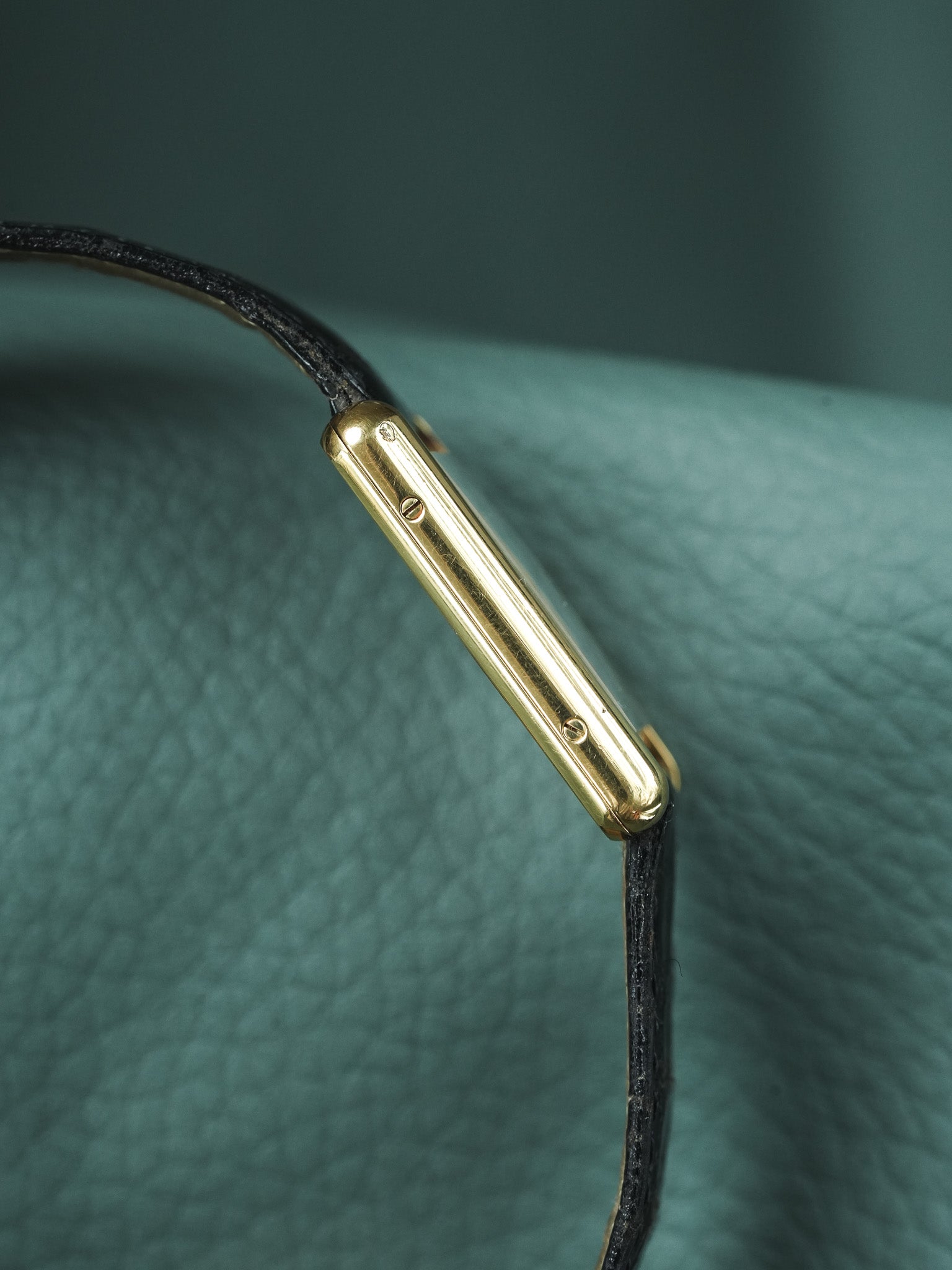 Montre Cartier Must de Cartier Tank - Vermeil Cadran "Stepped" (Années 1980) - Atelier Victor
