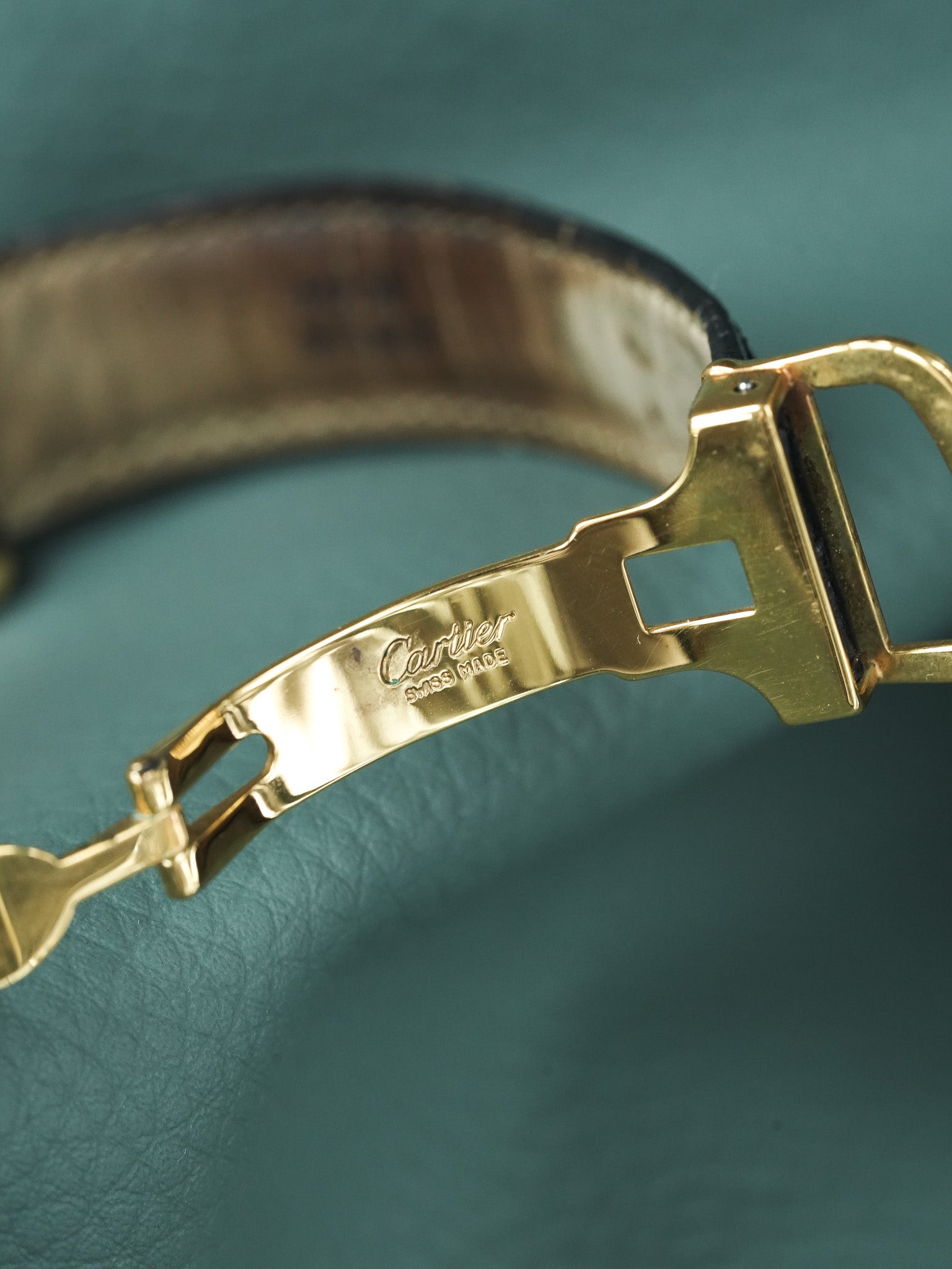 Montre Cartier Must de Cartier Tank - Vermeil Cadran "Stepped" (Années 1980) - Atelier Victor