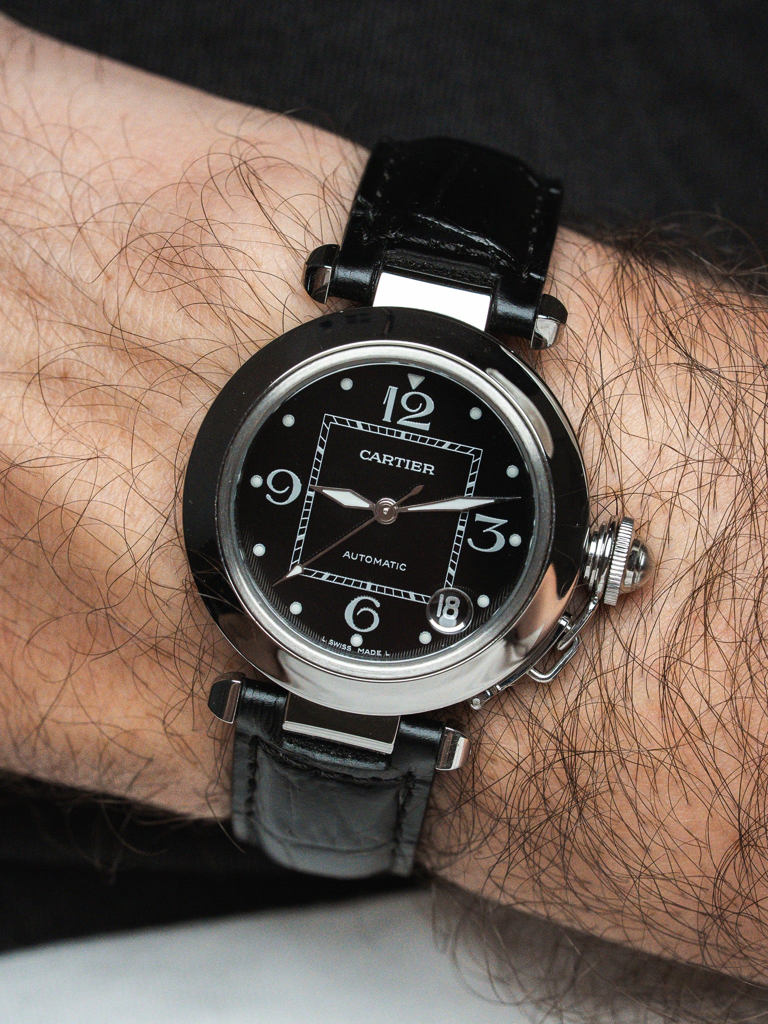 Vintage Cartier Pasha Watch — Full Set (2003) - Atelier Victor