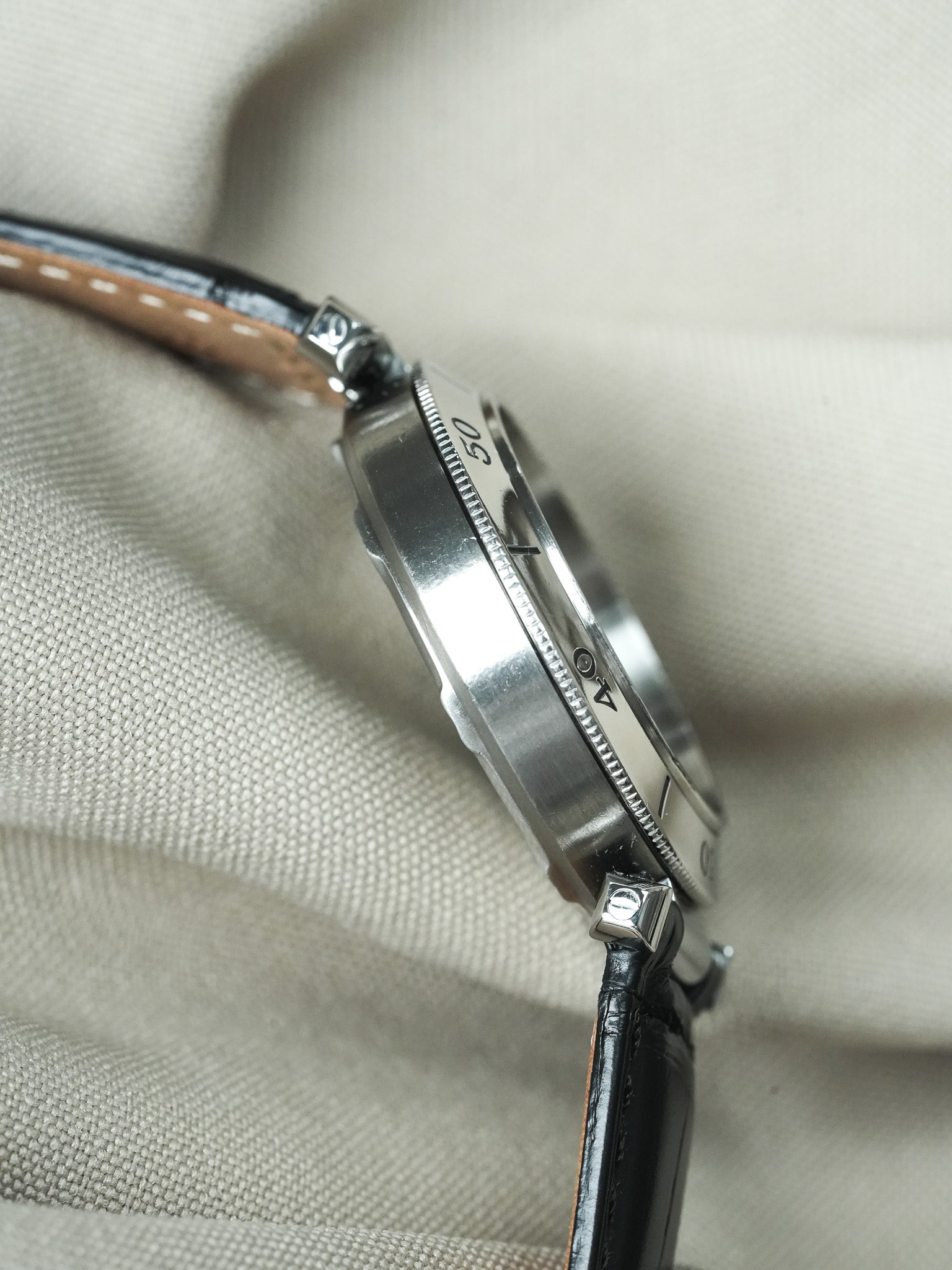 Montre Cartier Pasha Vintage - ref. R4010 Acier 35.5mm Crème (Années 2000) - Atelier Victor