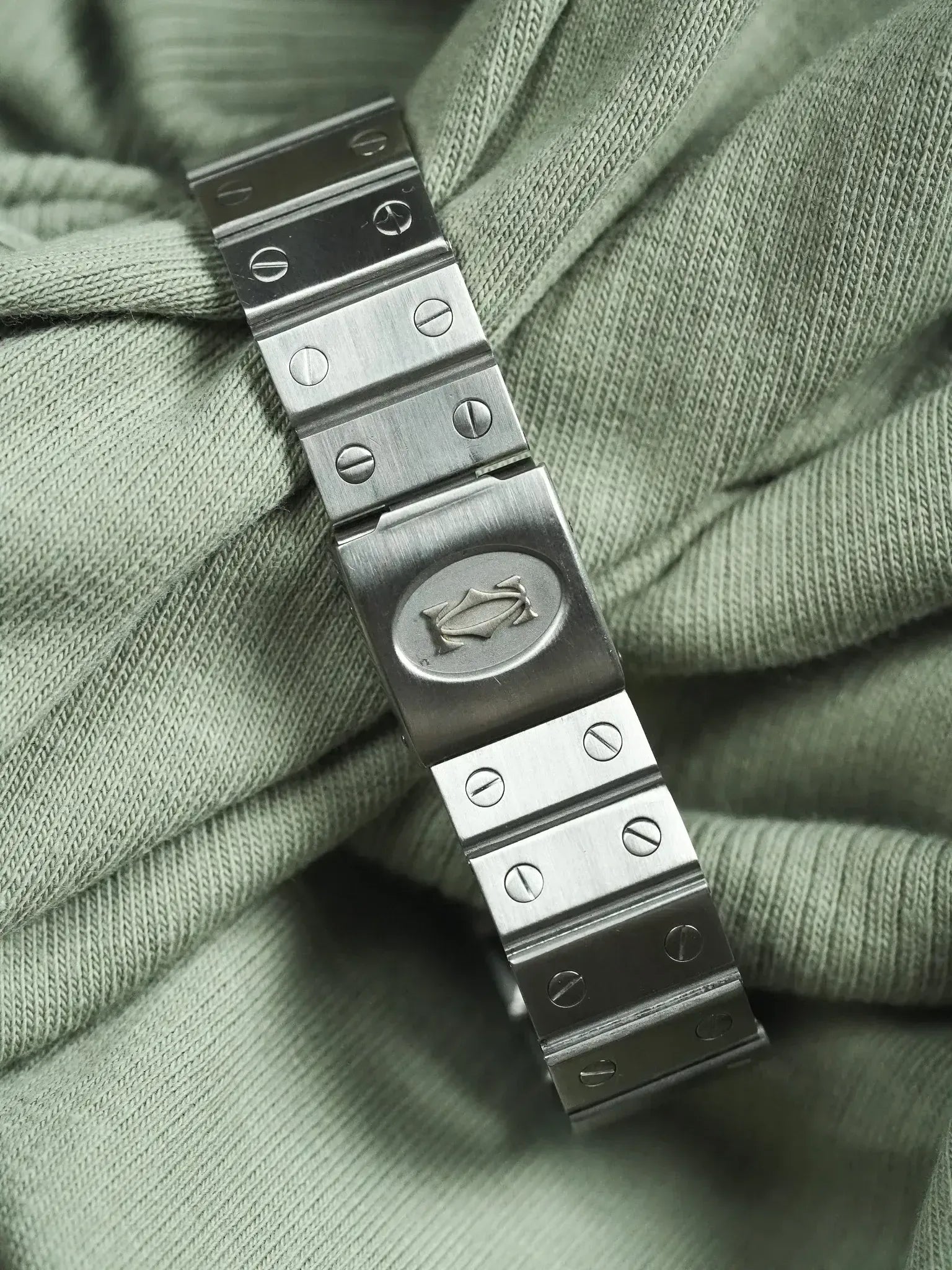 Montre Cartier Santos Octogonale Vintage - Acier 2965 (Années 1980) - Atelier Victor