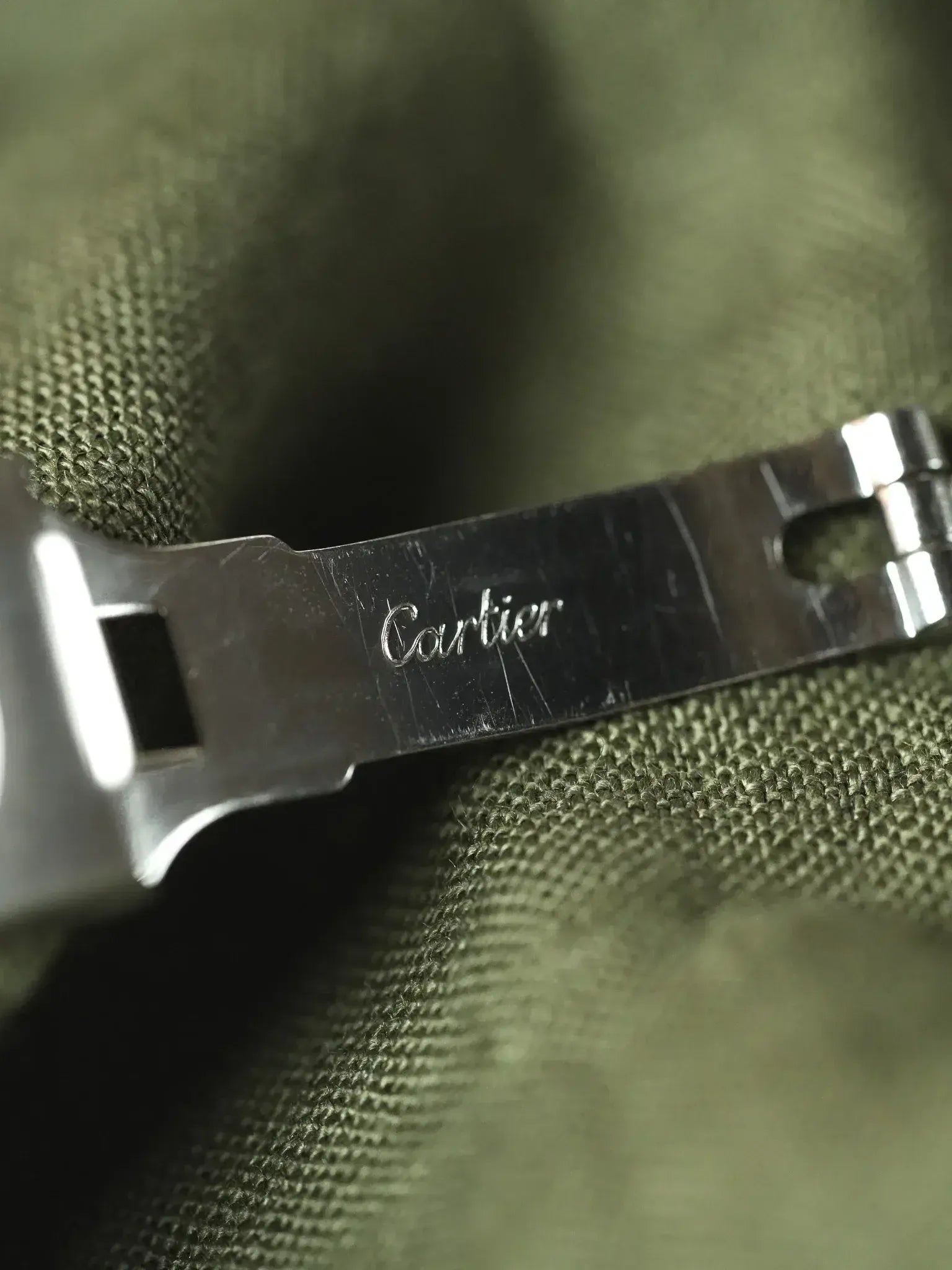 Montre Cartier Santos Vendome GM Vintage - Or et Acier 8191 (Années 1980) - Atelier Victor