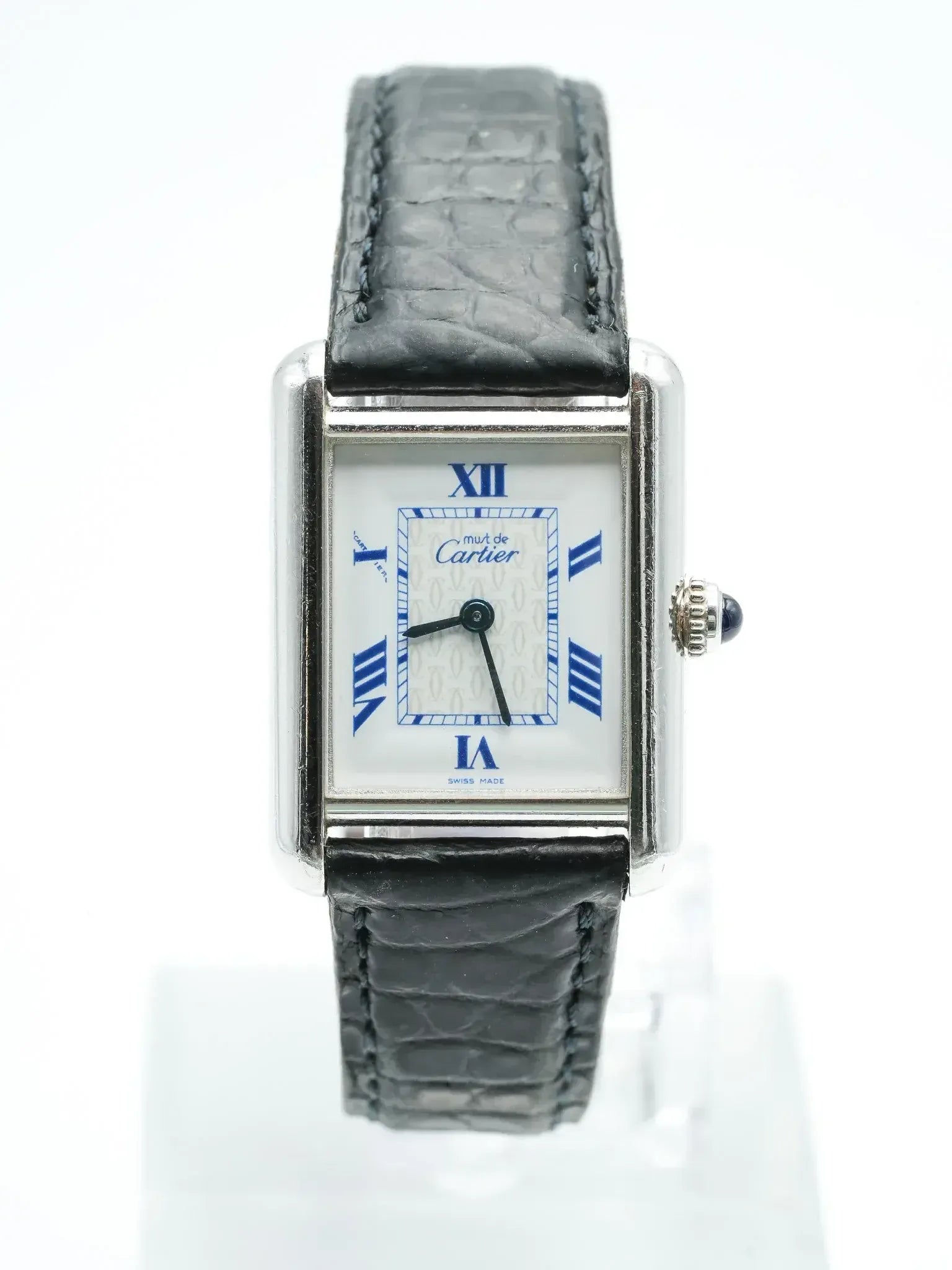 Montre Ancienne Quilbé Paris Argent - Style Tank - Occasion - Montre Bracelet Unisexe