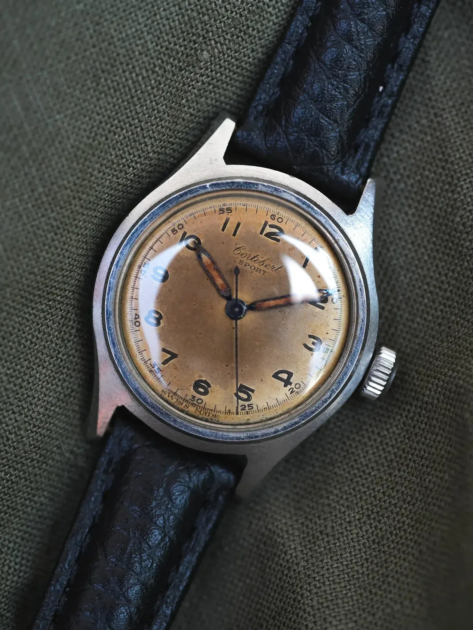 Cortebert Sport - Tropical Militaire - 1950s - Atelier Victor