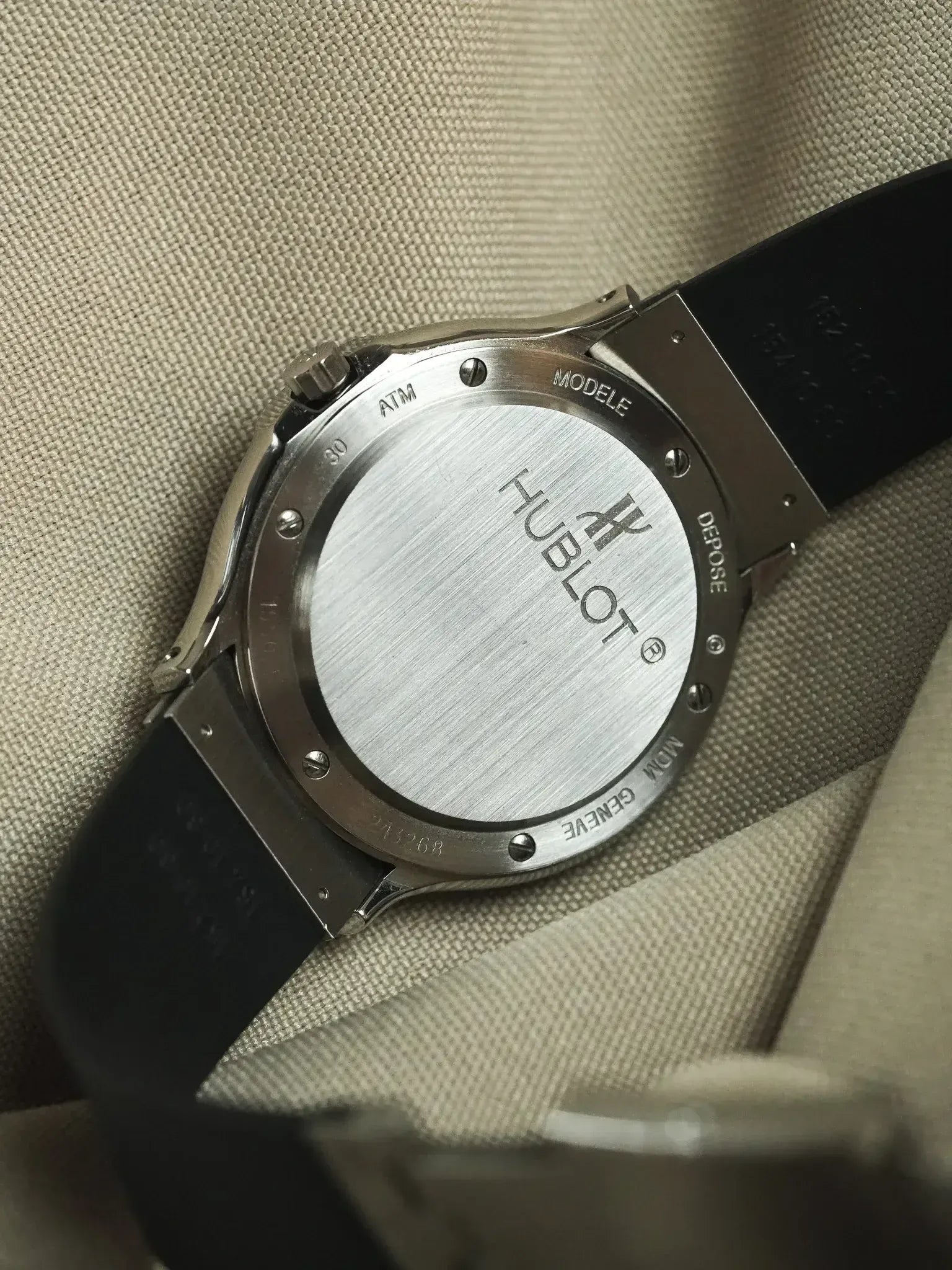 Montre Hublot MDM Professional Vintage - Acier 36mm (Années 1990) - Atelier Victor