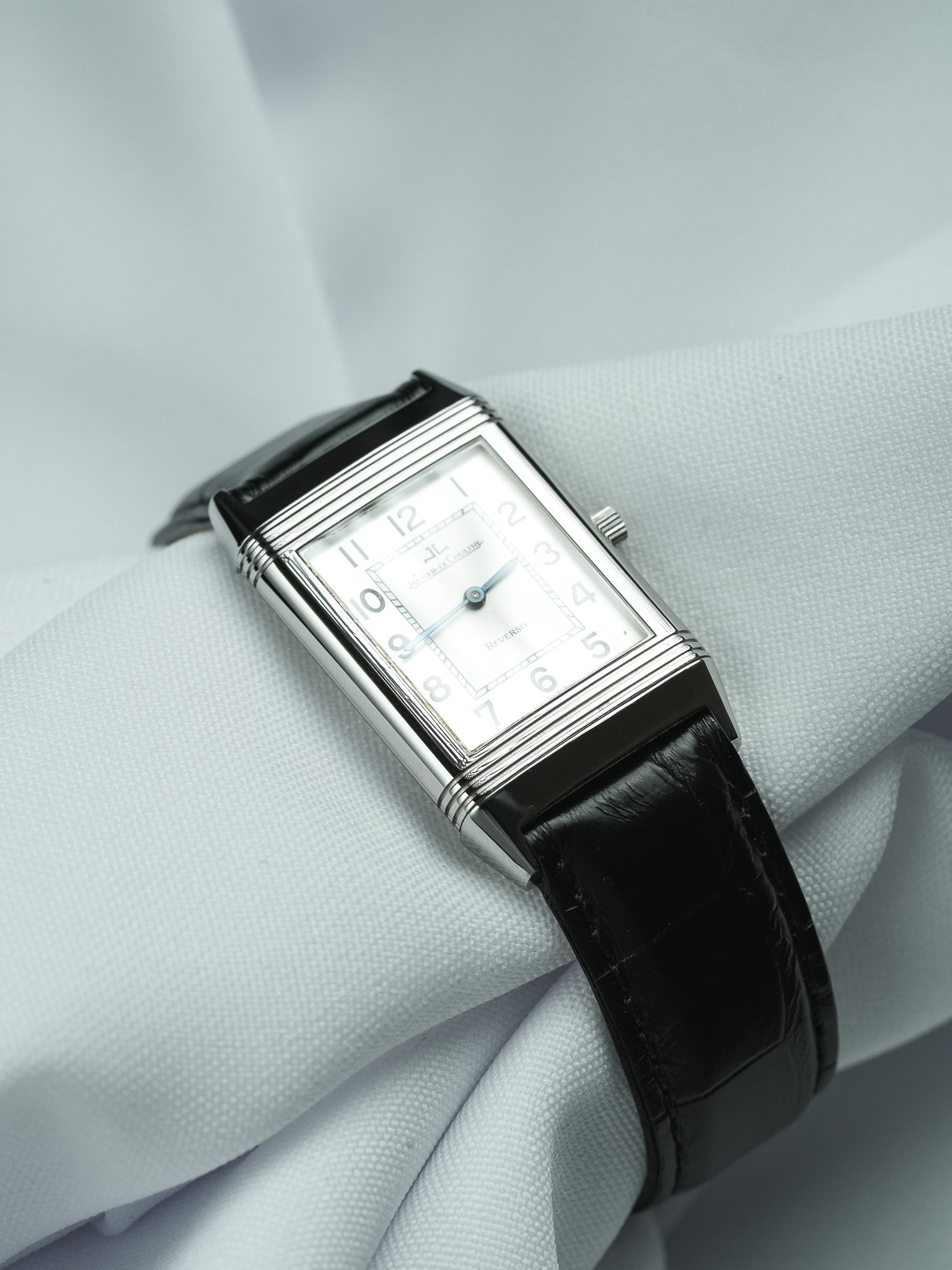 Montre Jaeger-LeCoultre Reservo 250.8.86 Vintage - Manuel Extra-Plate Acier (1990s) - Atelier Victor