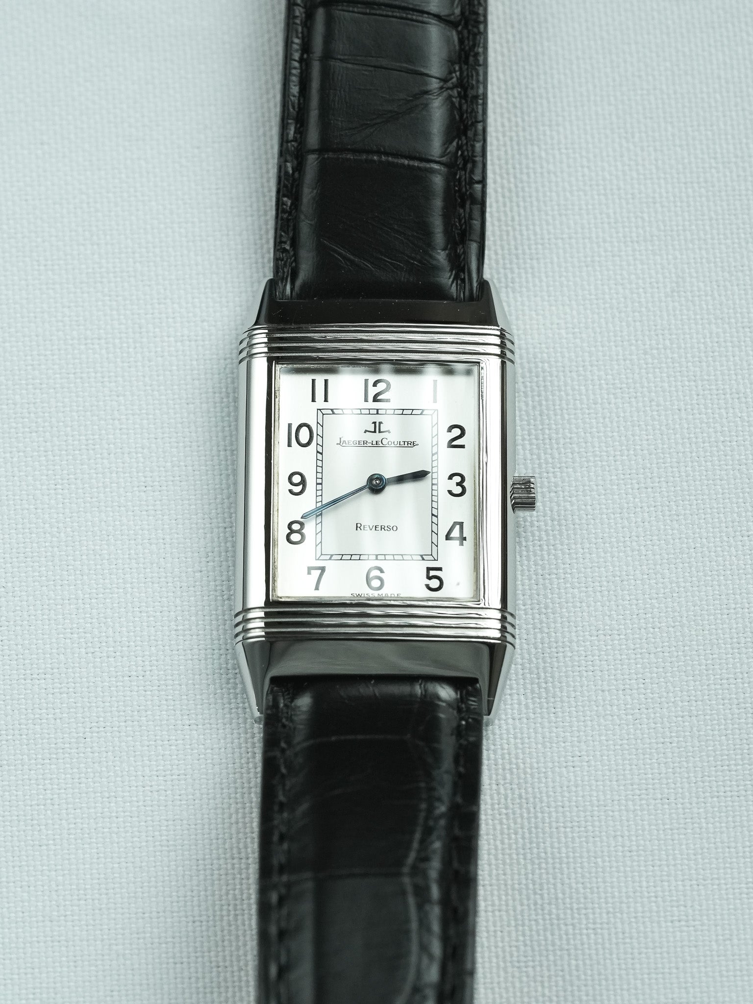 Montre Jaeger-LeCoultre Reservo 250.8.86 Vintage - Manuel Extra-Plate Acier (1990s) - Atelier Victor