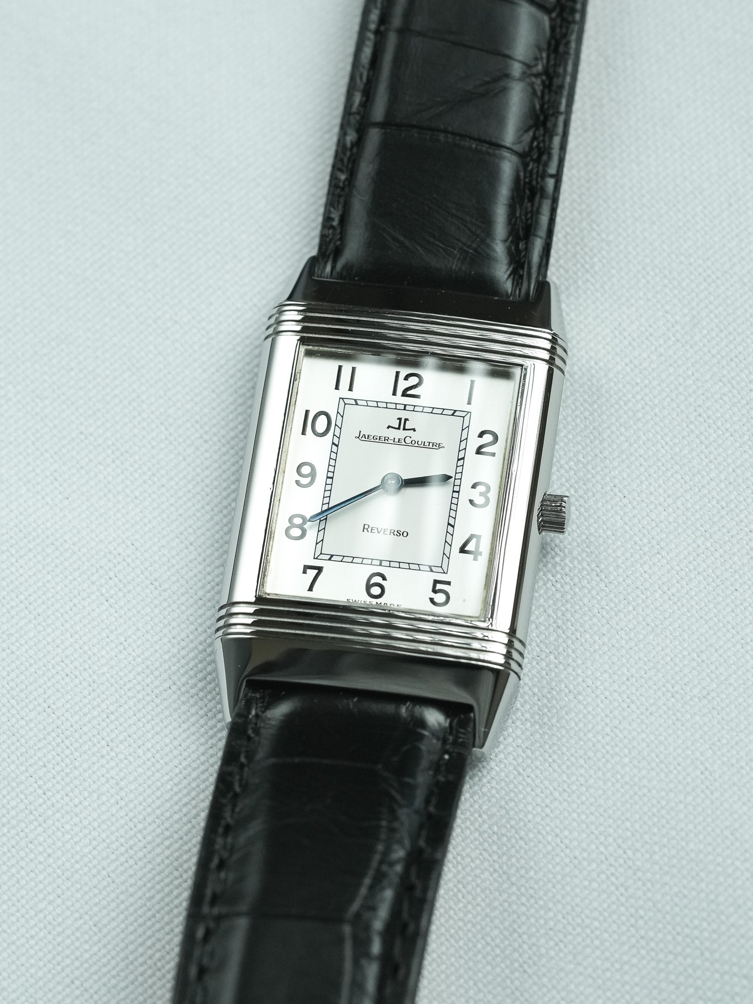 Montre Jaeger-LeCoultre Reservo 250.8.86 Vintage - Manuel Extra-Plate Acier (1990s) - Atelier Victor