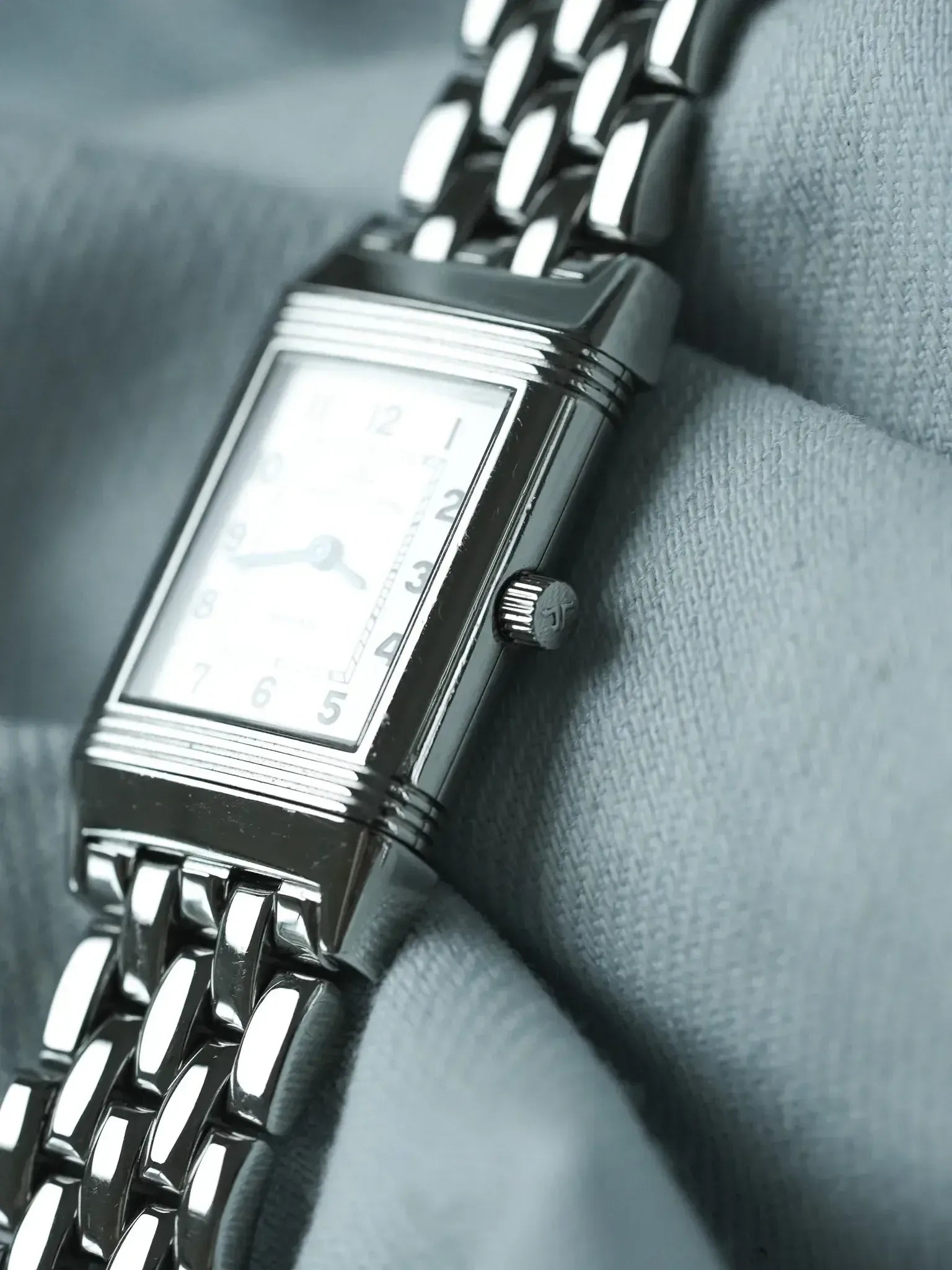 Jaeger-LeCoultre - Reservo 260.8.08 acier 20x33mm quartz extra plate - 1990s - Atelier Victor