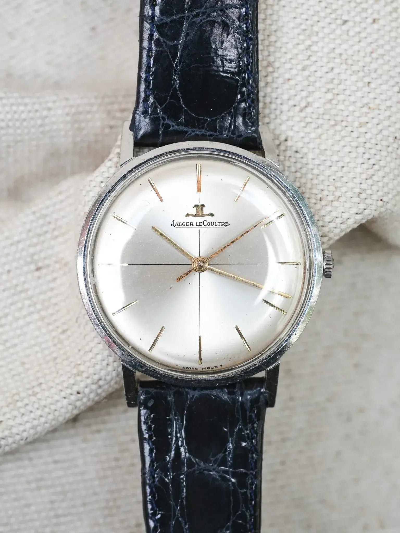 Montre Jaeger-LeCoultre Vintage - 34mm Acier (Années 1960) - Atelier Victor
