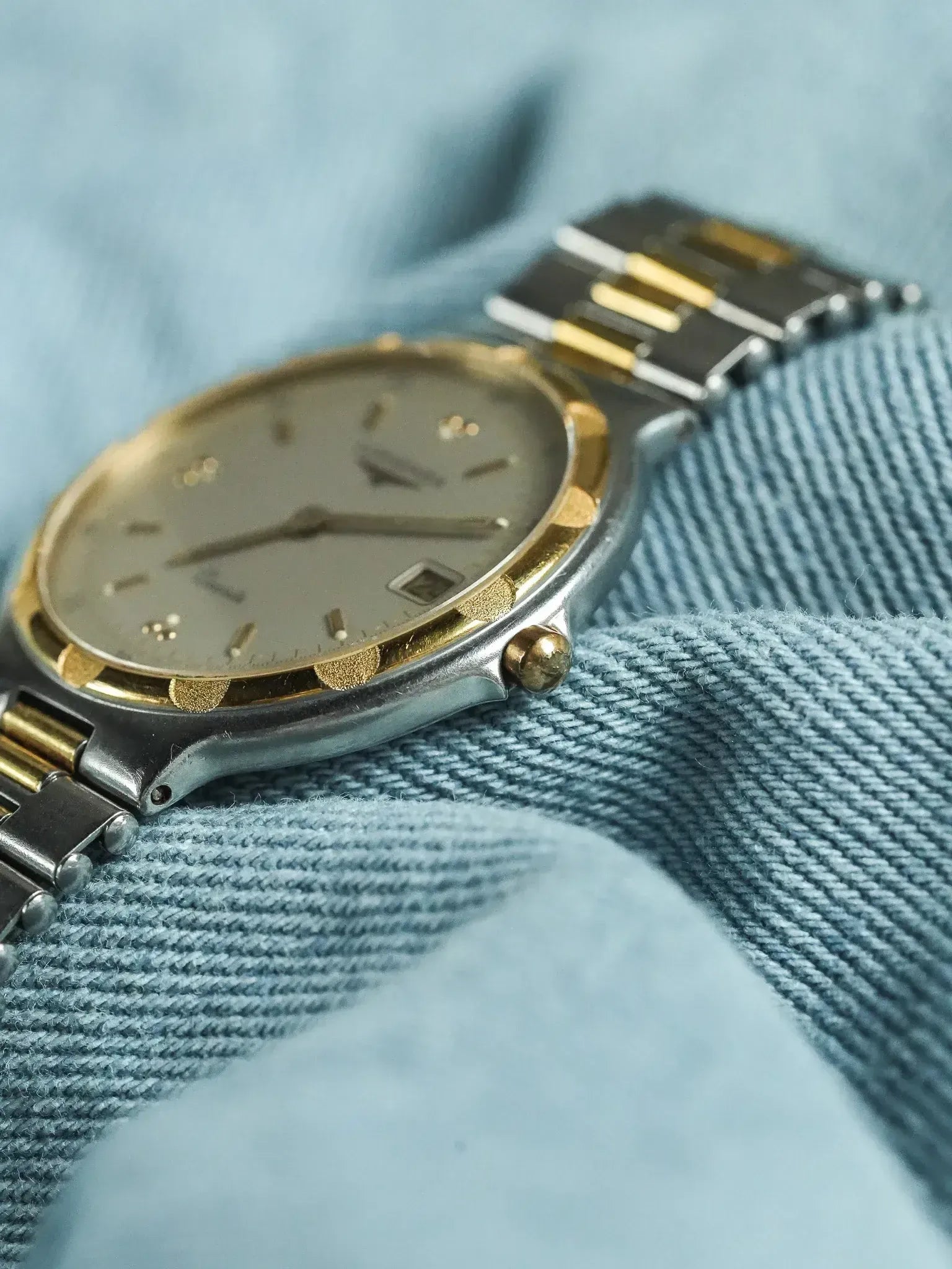 Montre Longines Conquest Vintage - 32mm Bicolore Date (Années 1980) - Atelier Victor