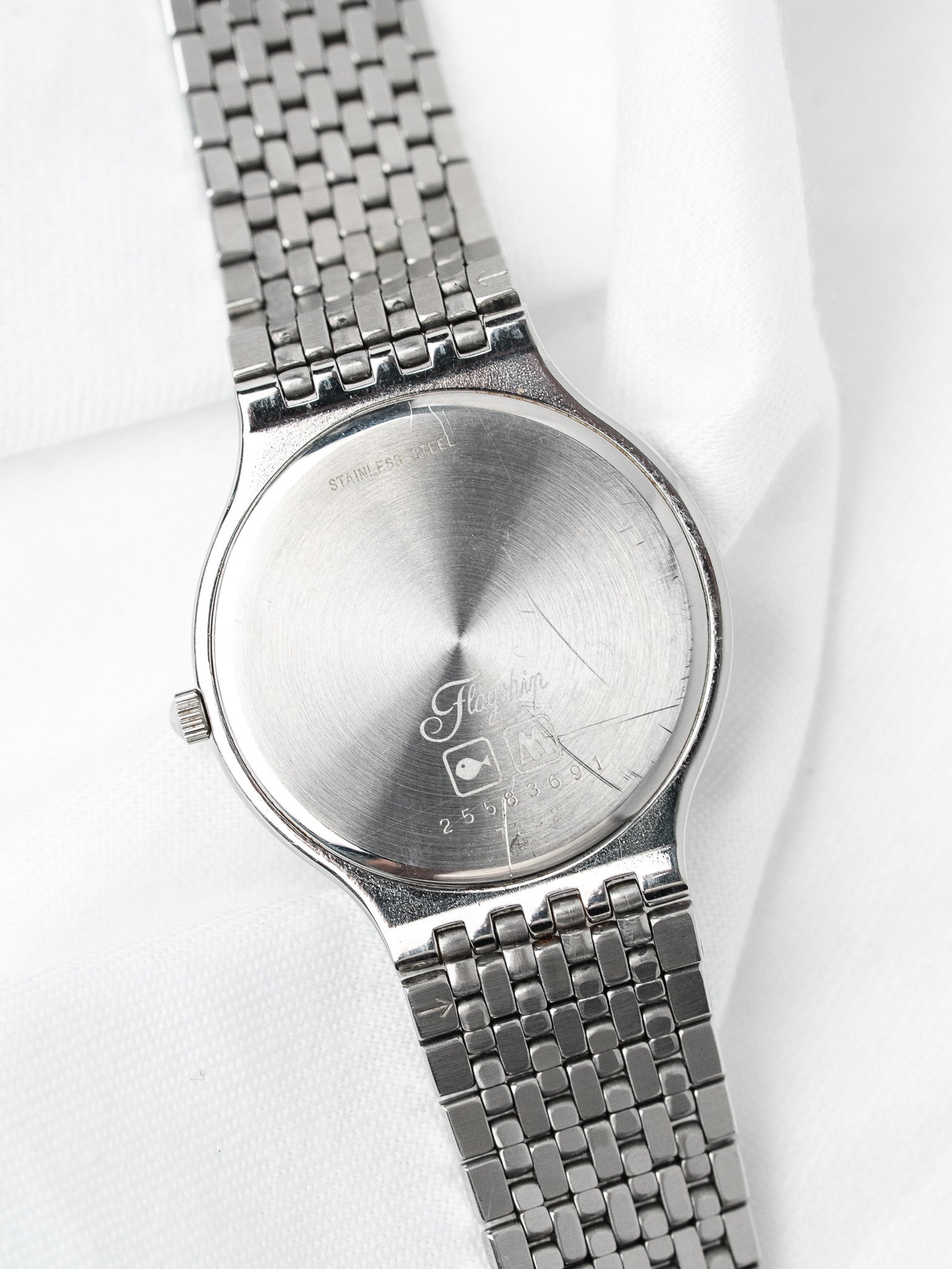 Longines Flagship 石英腕表 — 银色表盘 (1990s) 