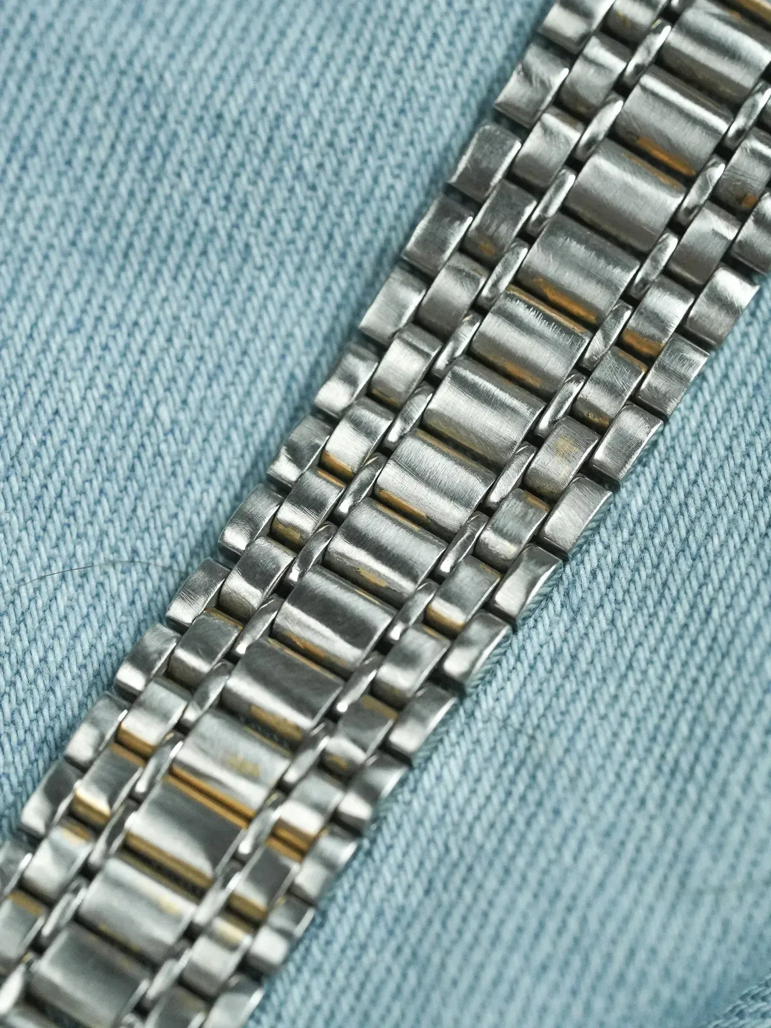 Montre Longines Flagship Vintage - Ronde Or Maille Acier (Années 1980) - Atelier Victor